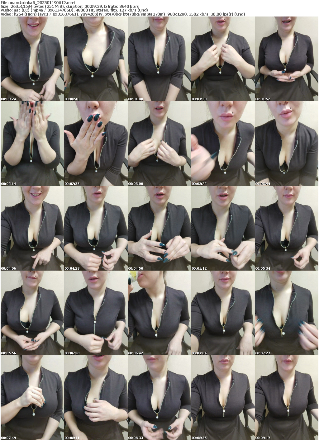 Preview thumb from mandarinka8 on 2023-01-19 @ bongacams