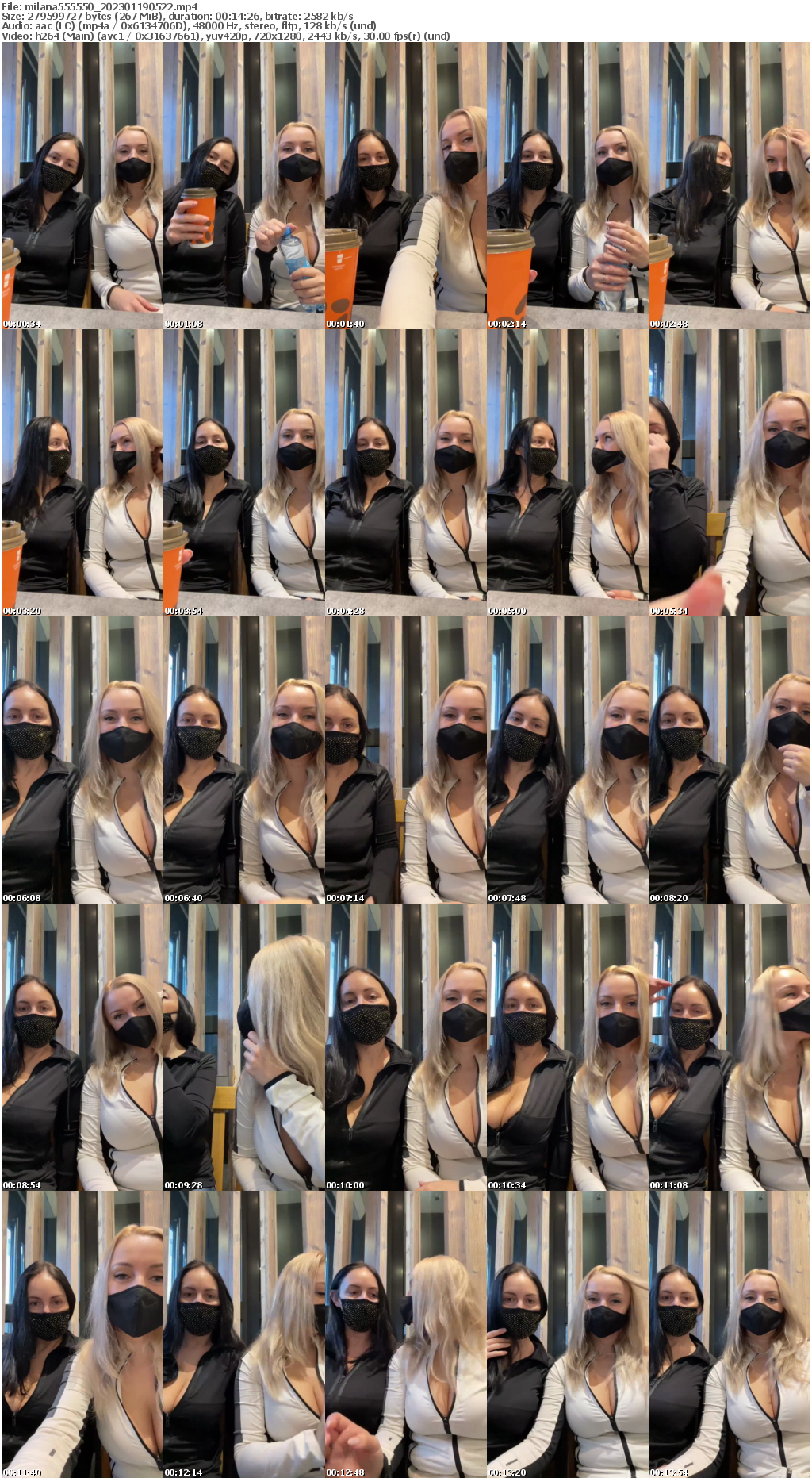 Preview thumb from milana555550 on 2023-01-19 @ bongacams