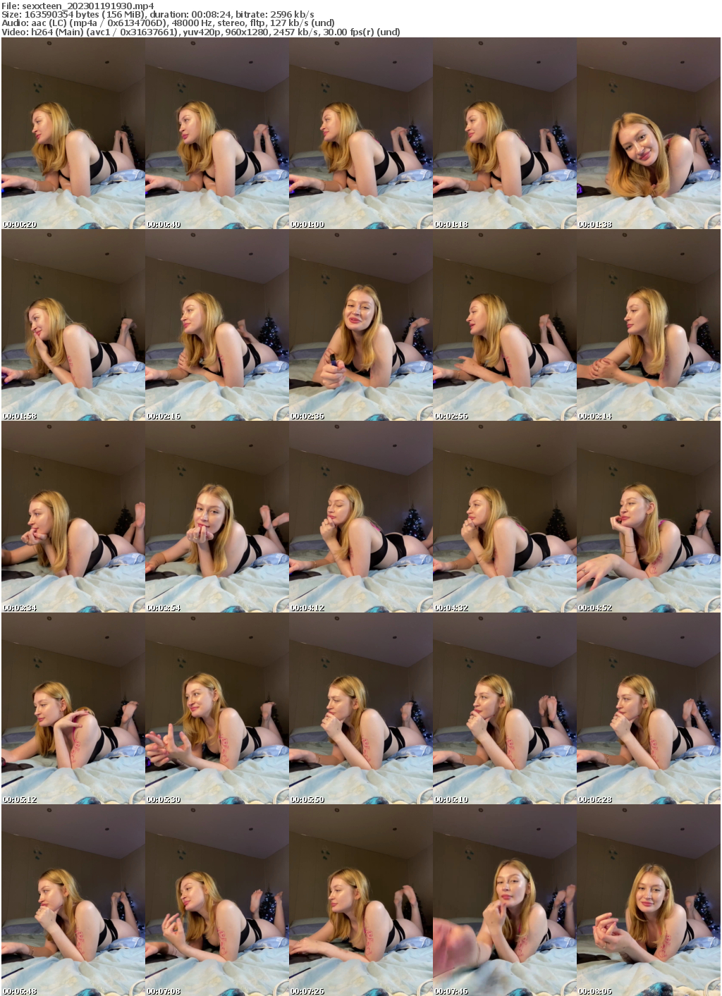 Preview thumb from sexxteen on 2023-01-19 @ bongacams