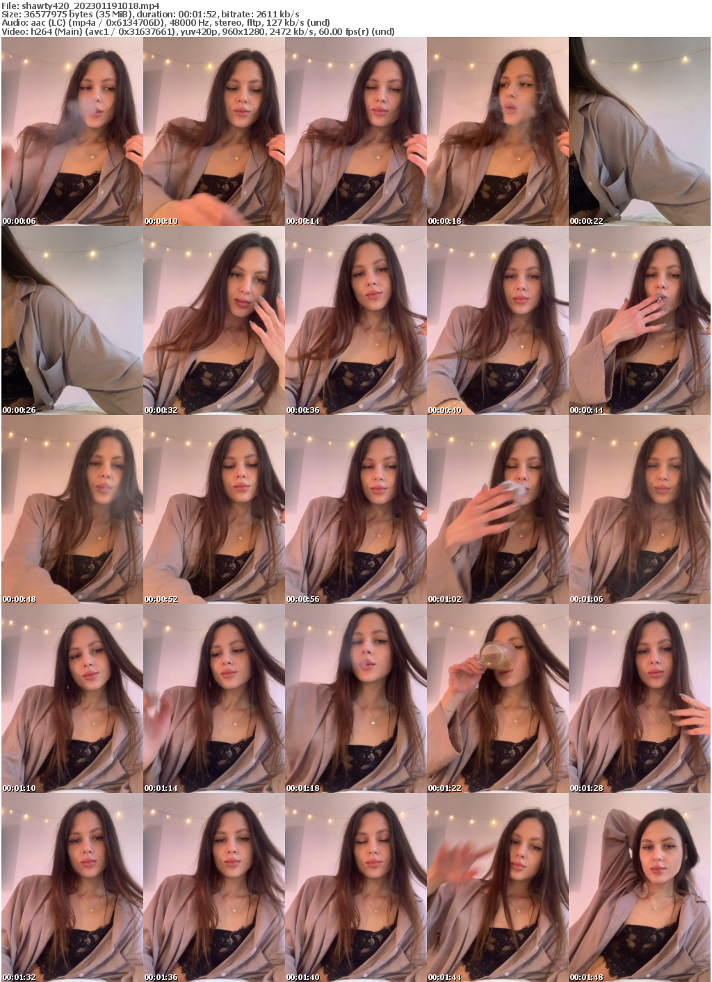 Preview thumb from shawty420 on 2023-01-19 @ bongacams