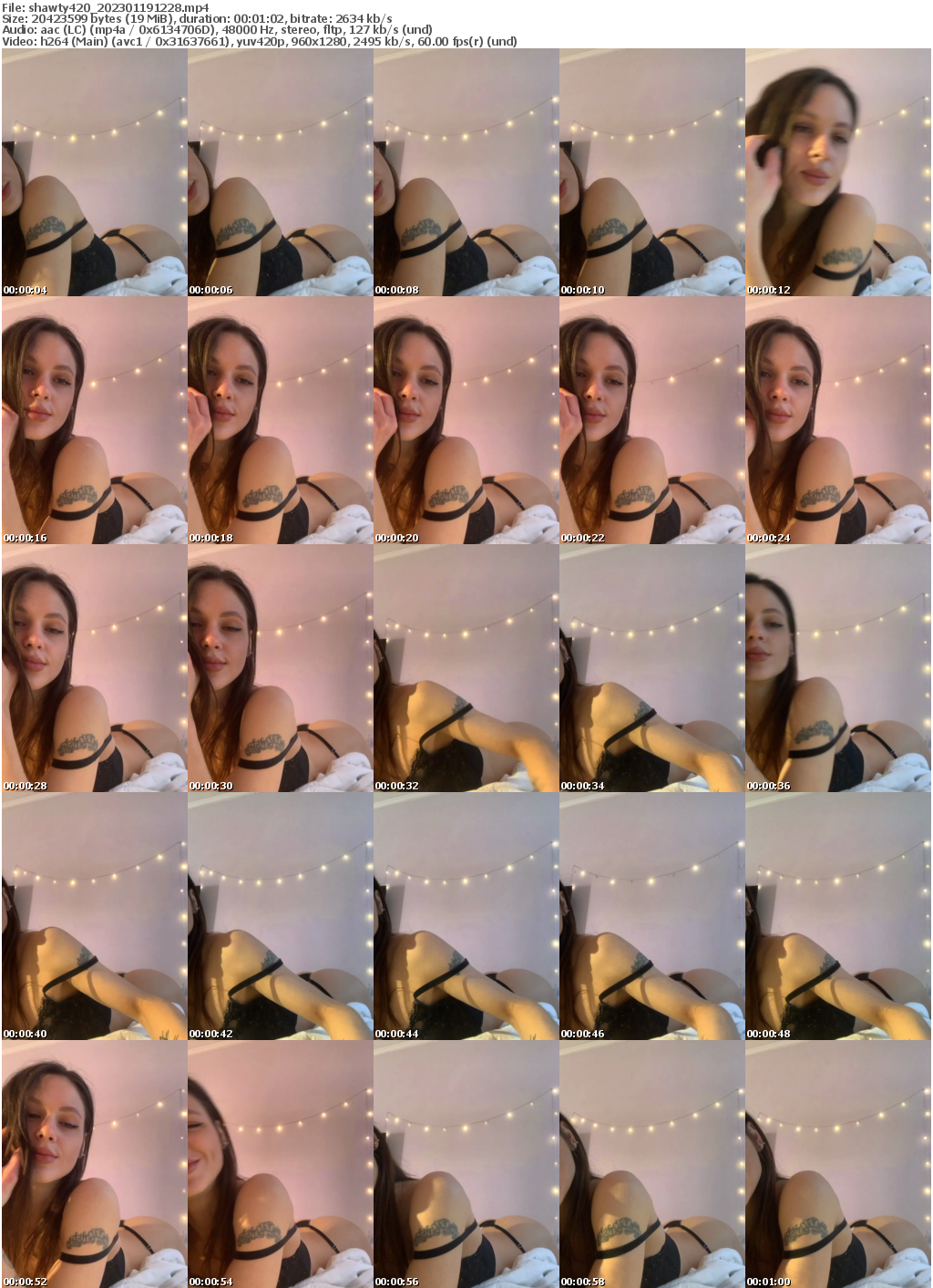 Preview thumb from shawty420 on 2023-01-19 @ bongacams