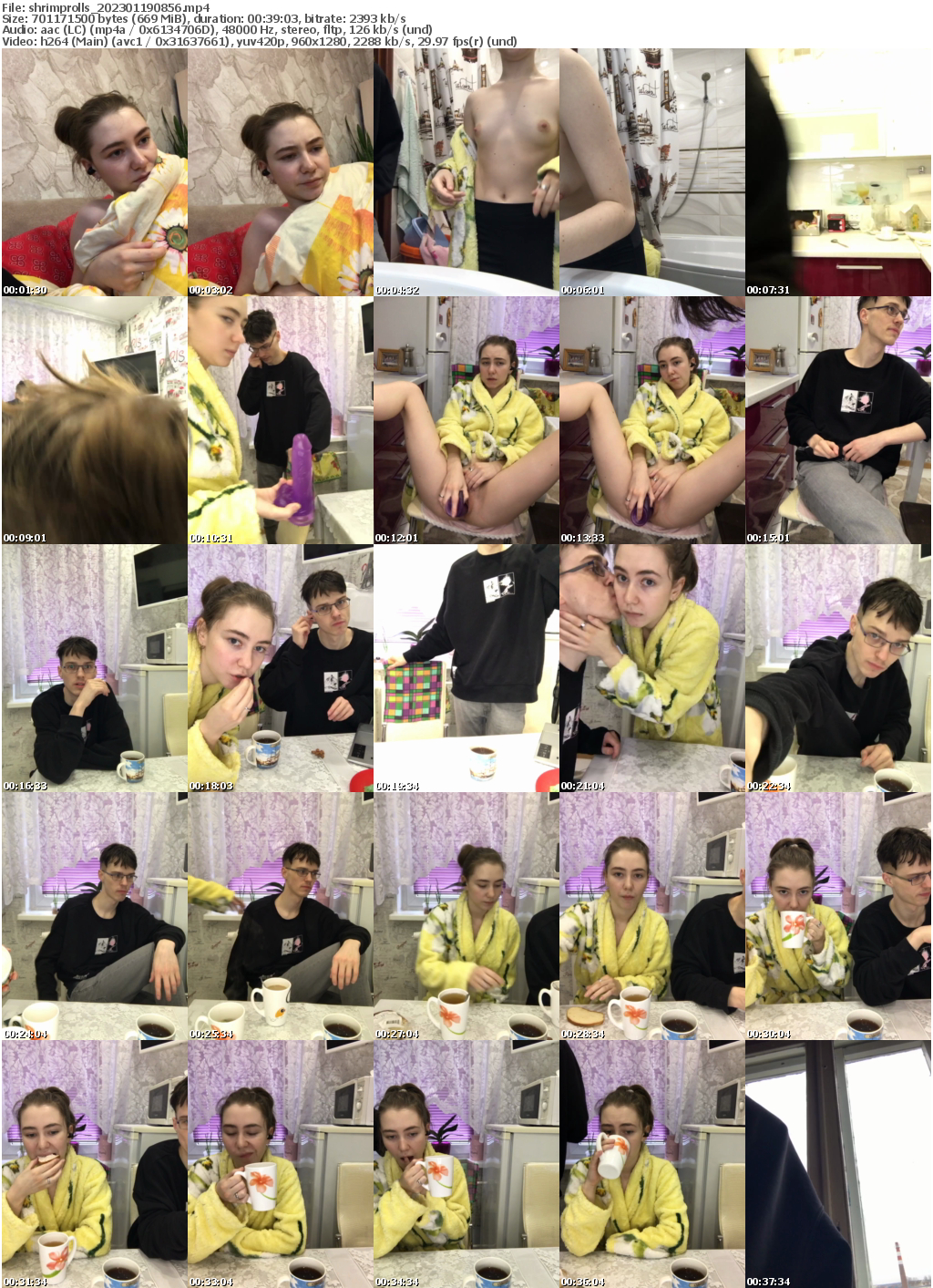 Preview thumb from shrimprolls on 2023-01-19 @ bongacams