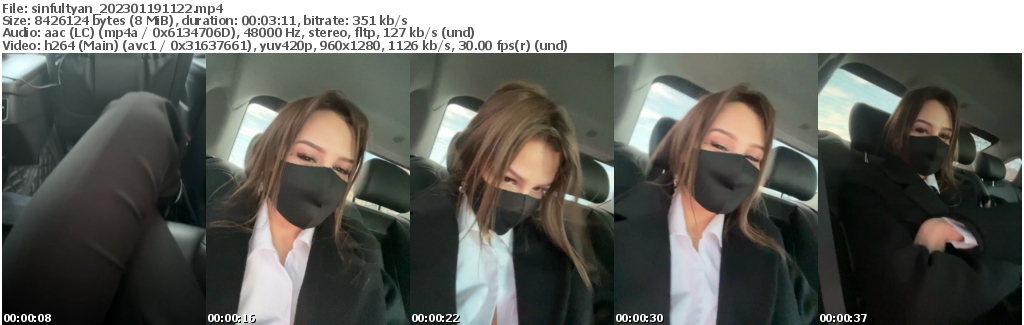 Preview thumb from sinfultyan on 2023-01-19 @ bongacams