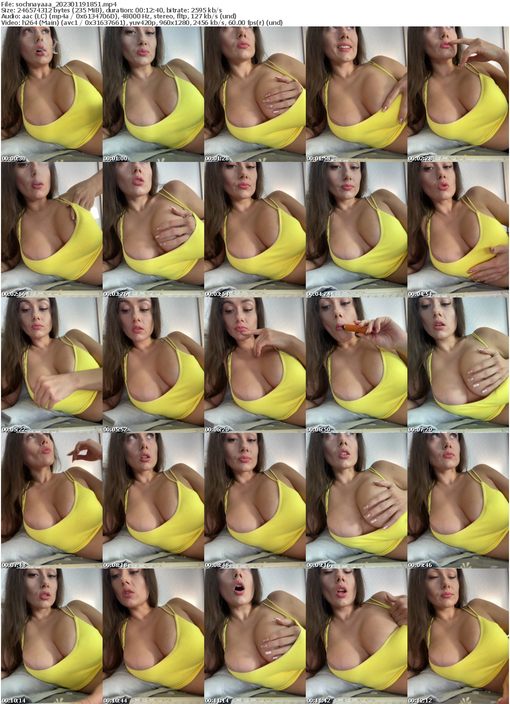 Preview thumb from sochnayaaa on 2023-01-19 @ bongacams