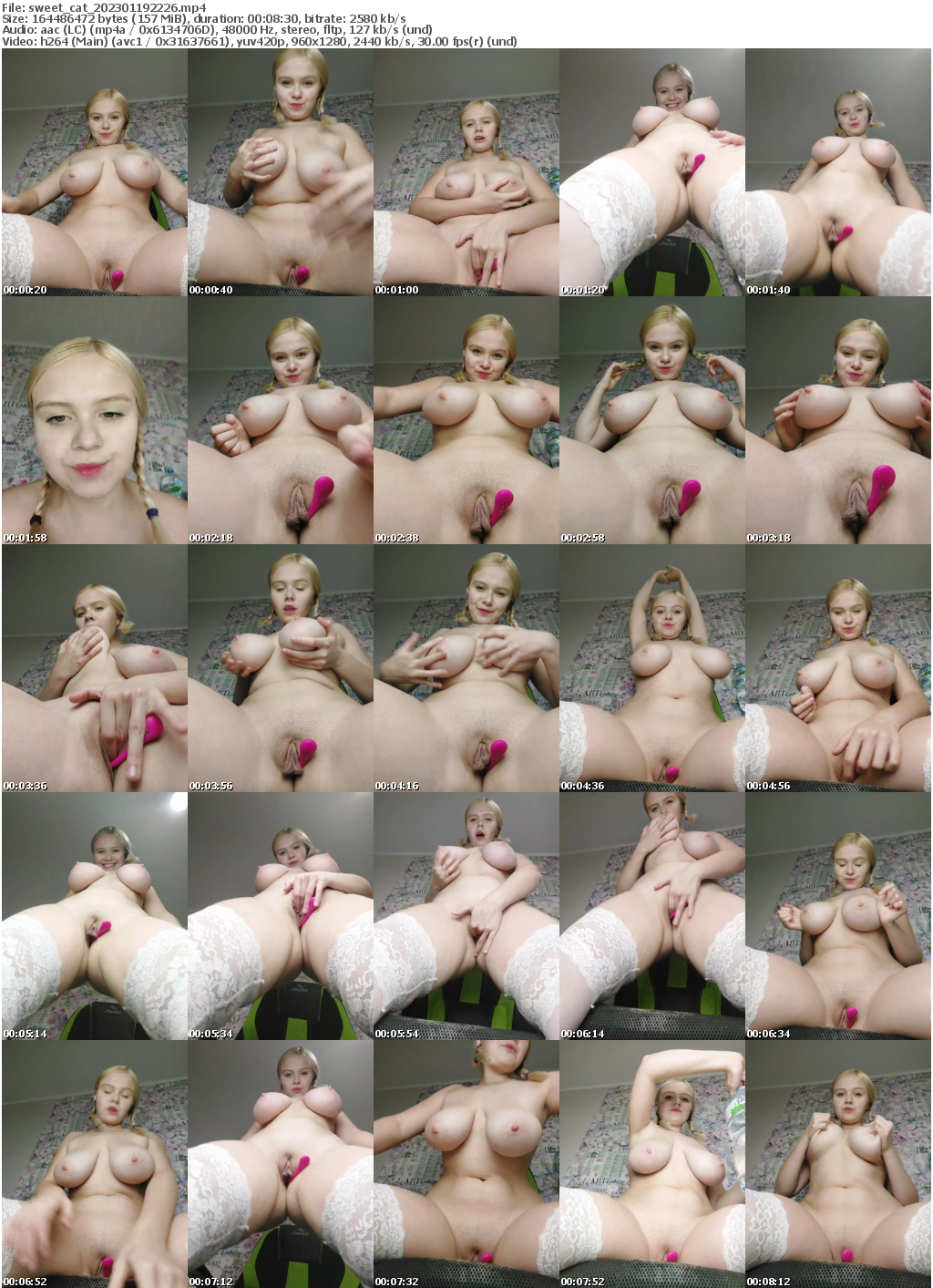 Preview thumb from sweet_cat on 2023-01-19 @ bongacams