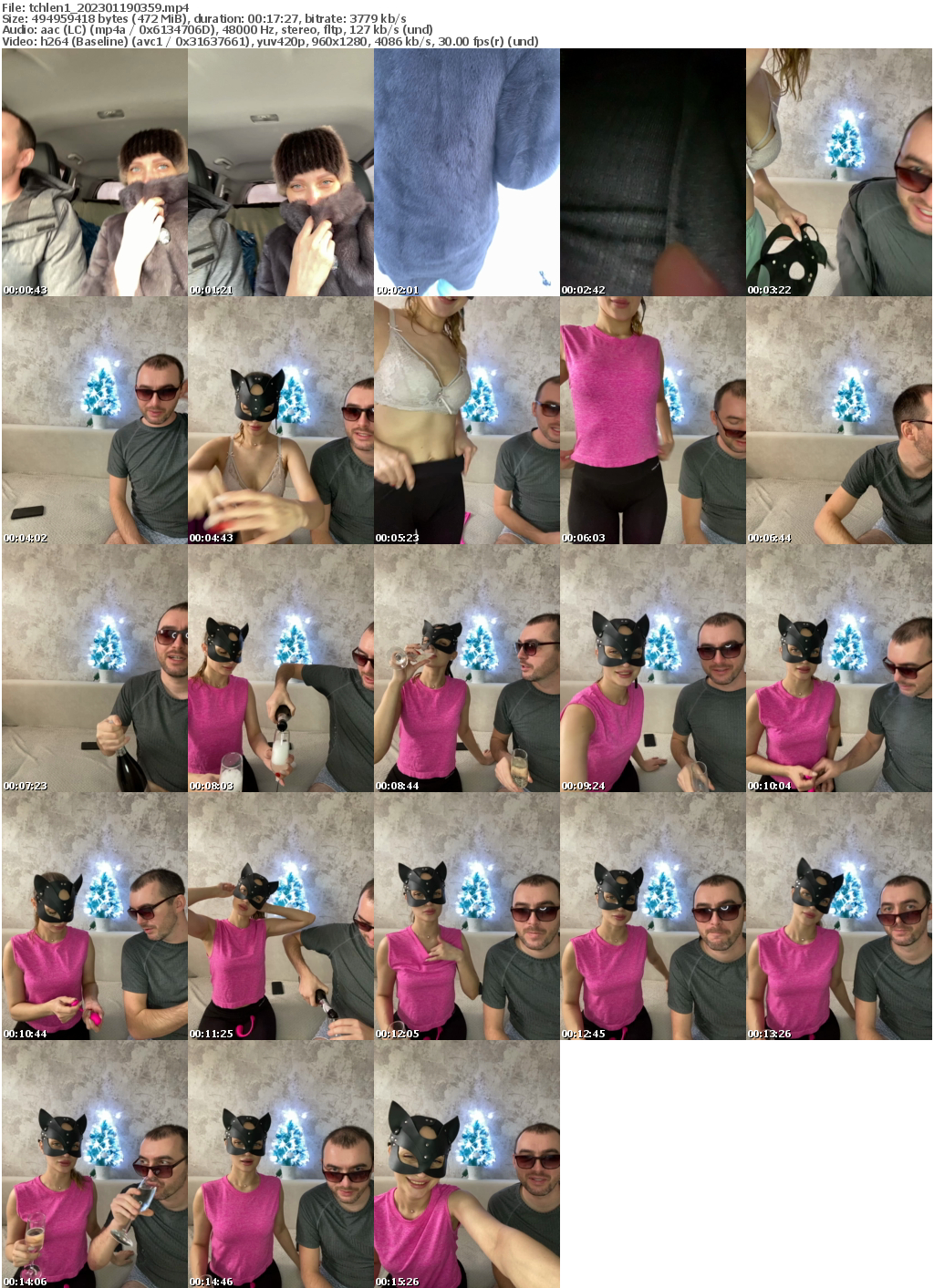 Preview thumb from tchlen1 on 2023-01-19 @ bongacams