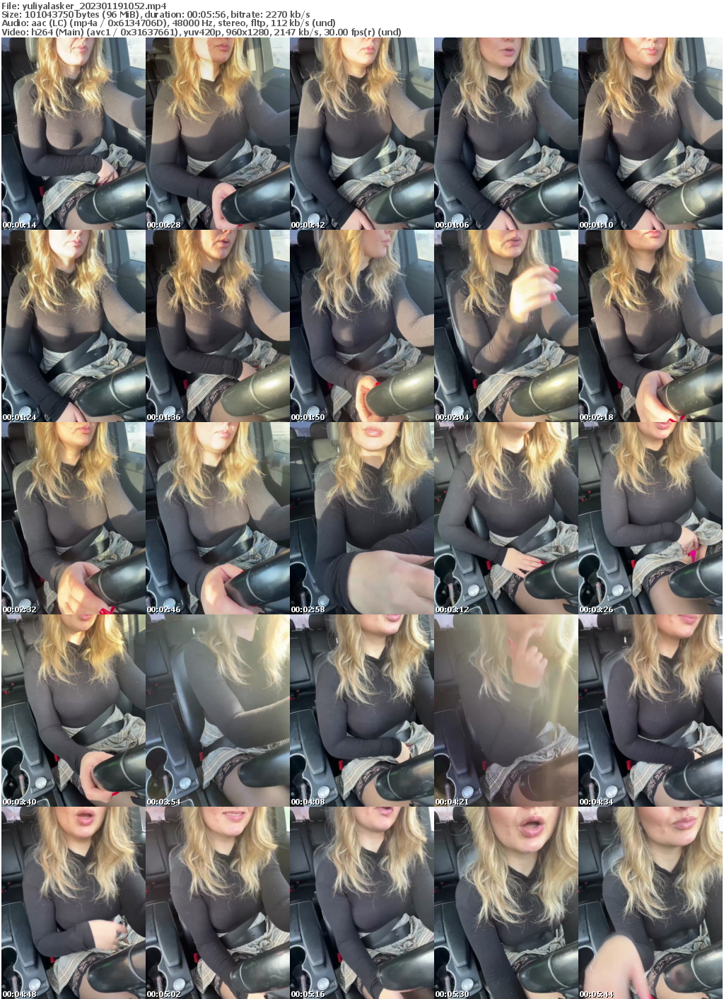 Preview thumb from yuliyalasker on 2023-01-19 @ bongacams