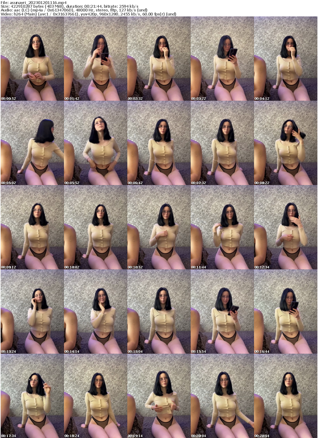 Preview thumb from asunayri on 2023-01-20 @ bongacams