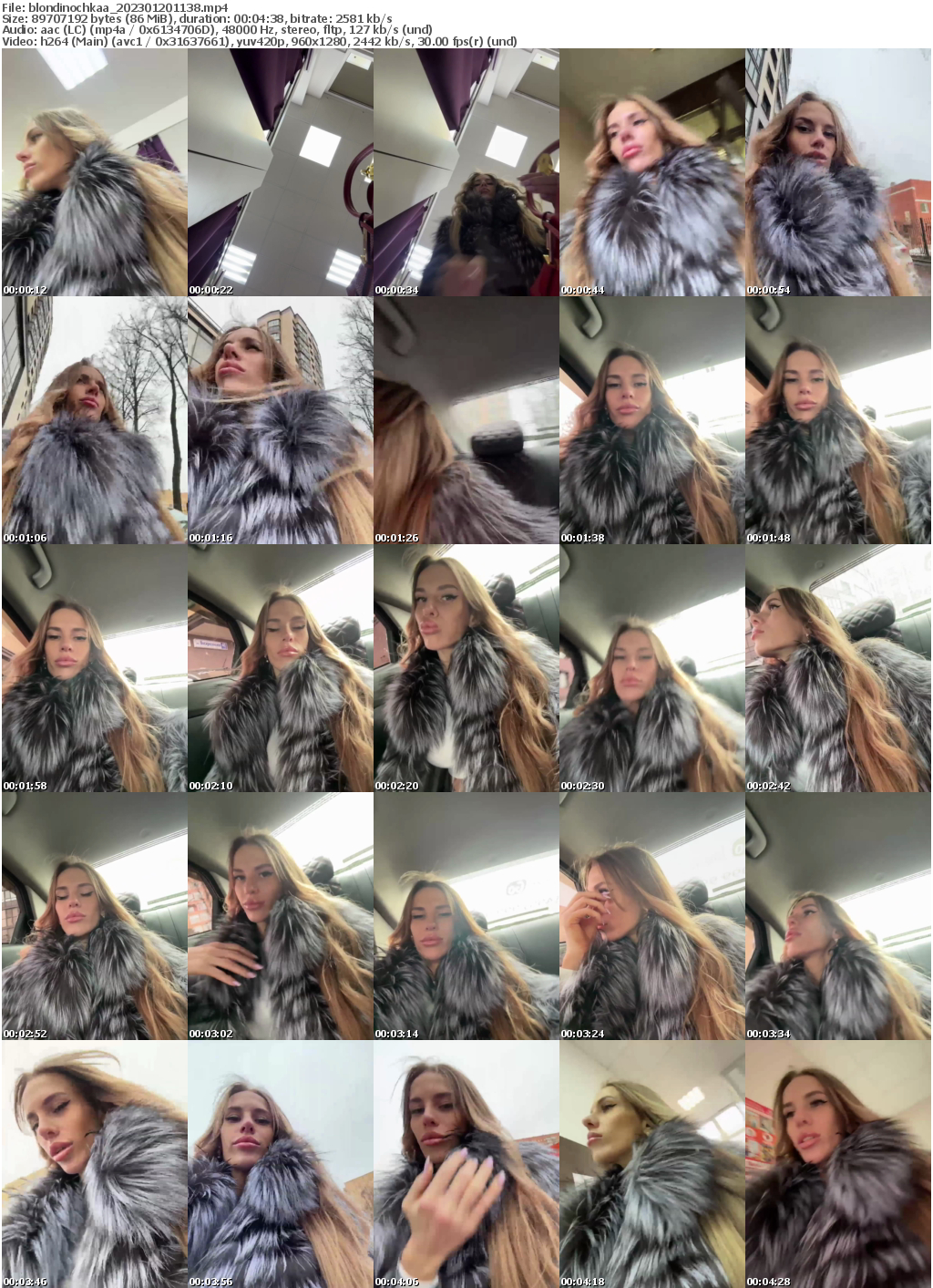 Preview thumb from blondinochkaa on 2023-01-20 @ bongacams