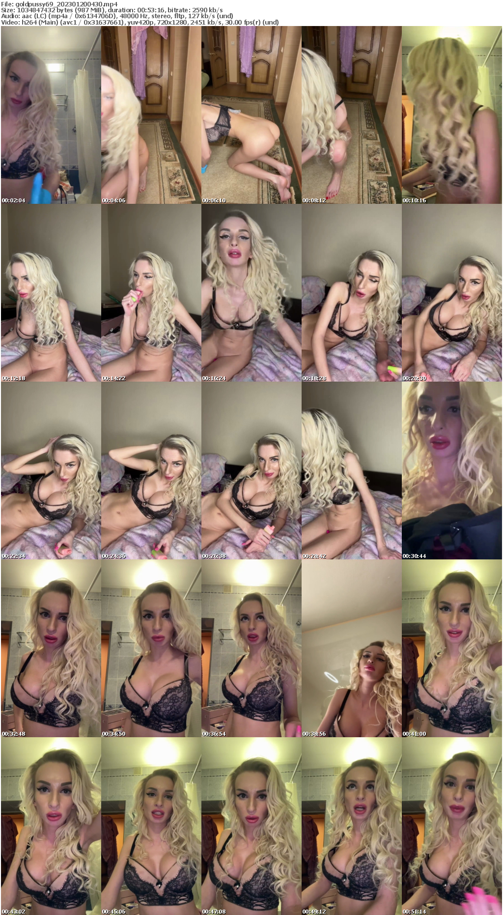 Preview thumb from goldpussy69 on 2023-01-20 @ bongacams