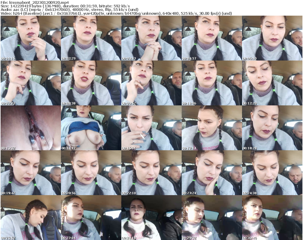 Preview thumb from kissmabont on 2023-01-20 @ bongacams