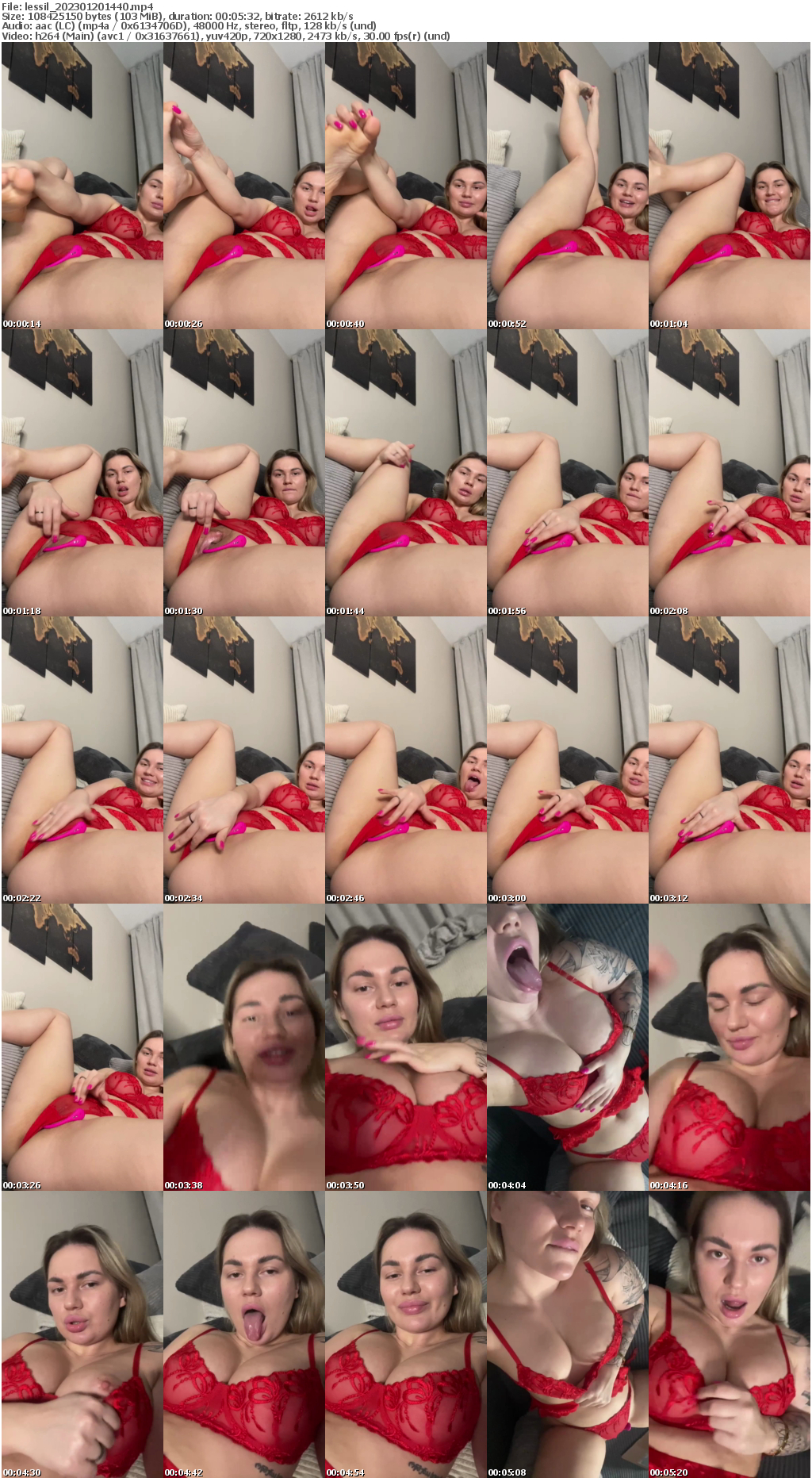 Preview thumb from lessil on 2023-01-20 @ bongacams