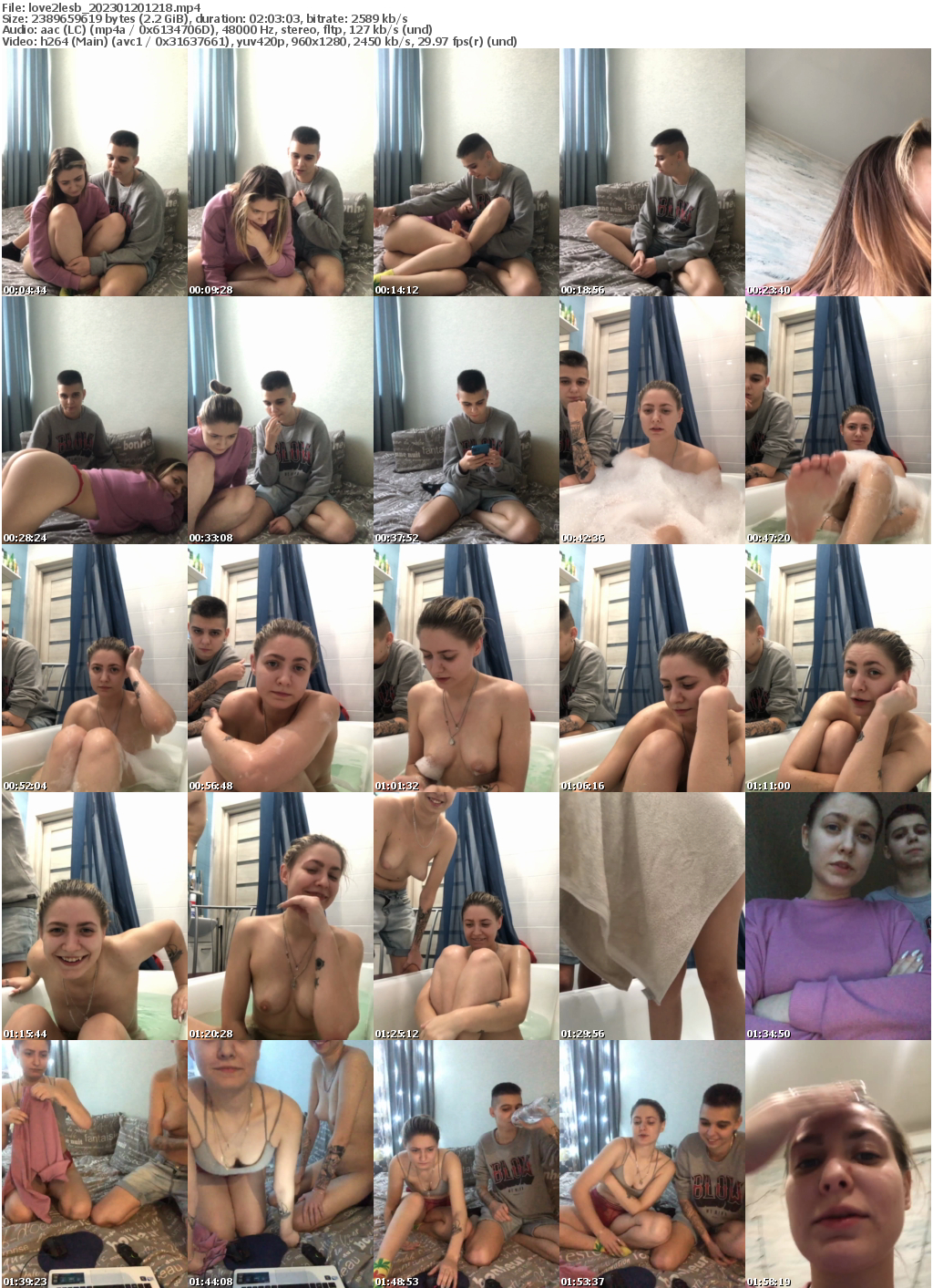 Preview thumb from love2lesb on 2023-01-20 @ bongacams