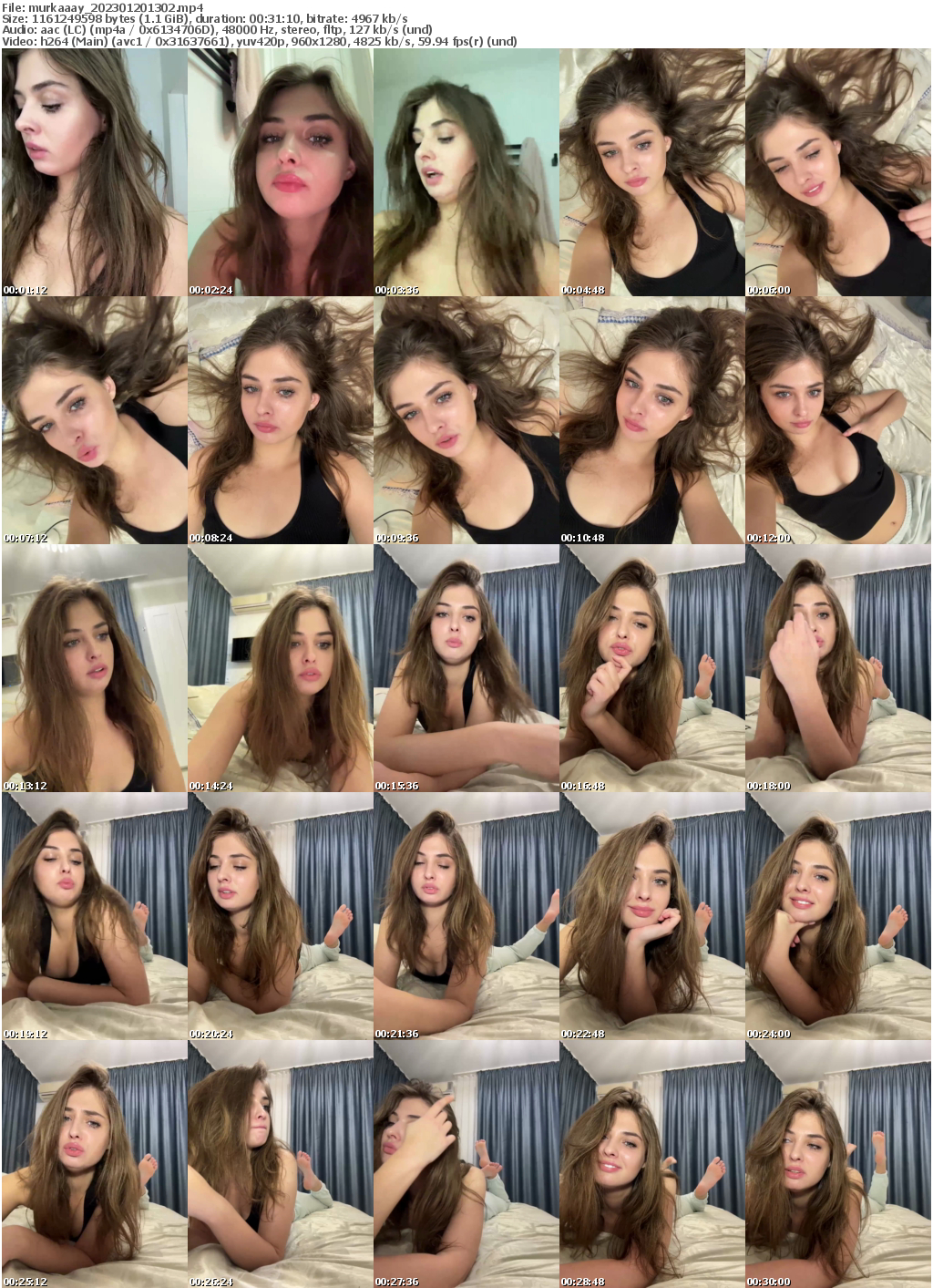 Preview thumb from murkaaay on 2023-01-20 @ bongacams