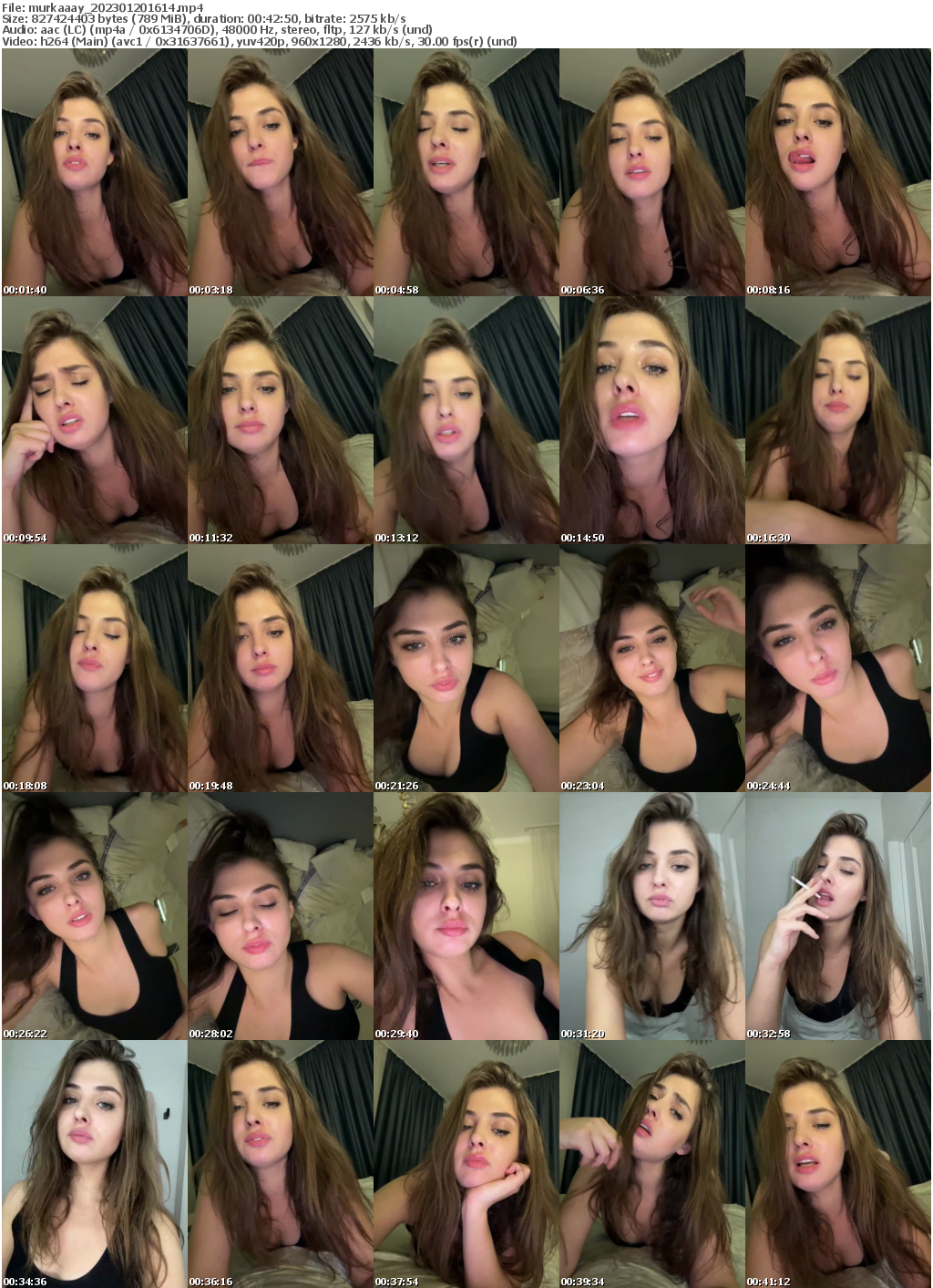 Preview thumb from murkaaay on 2023-01-20 @ bongacams