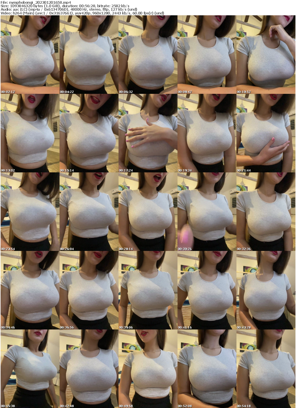 Preview thumb from nymphobongi on 2023-01-20 @ bongacams