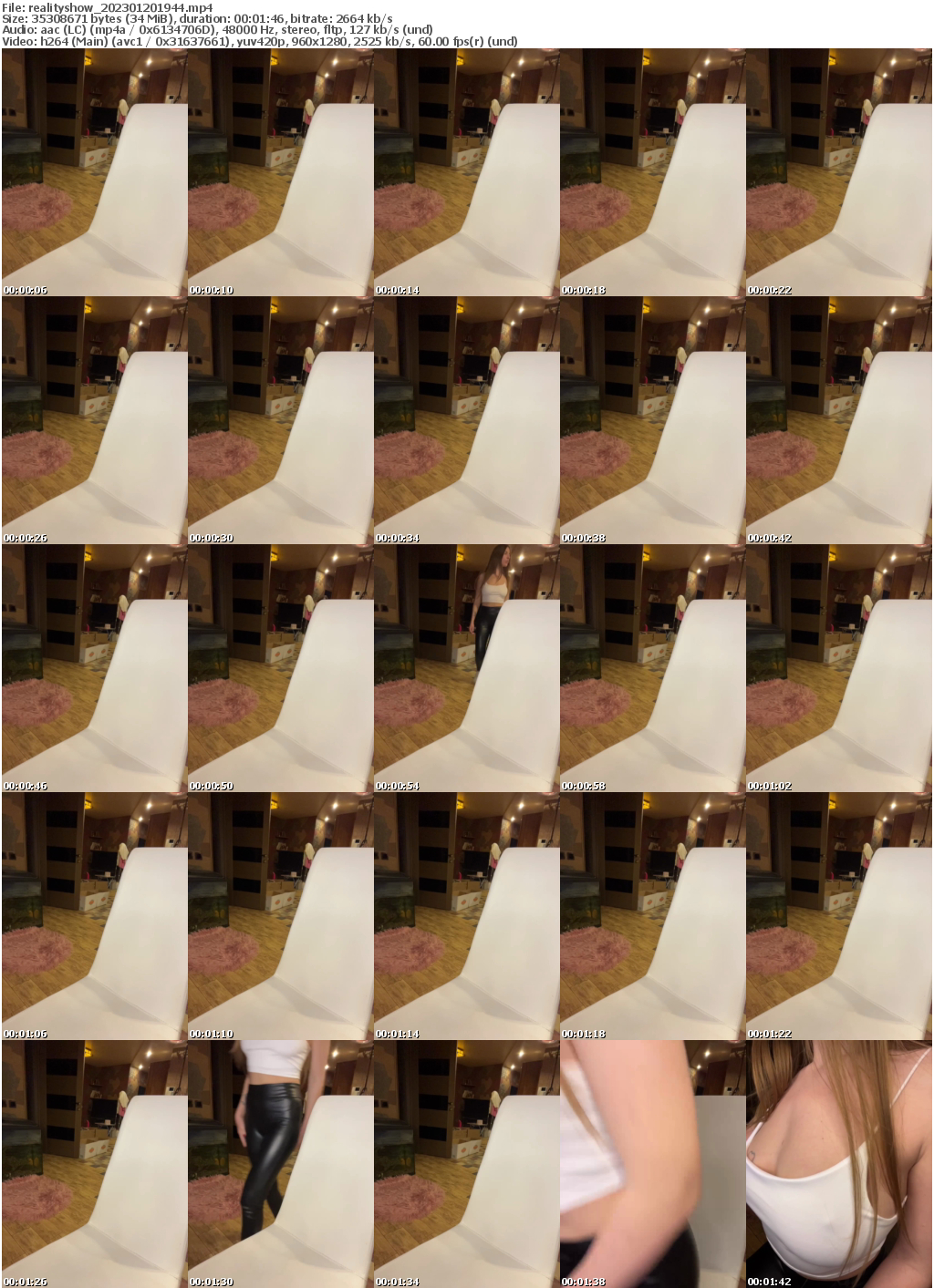 Preview thumb from realityshow on 2023-01-20 @ bongacams