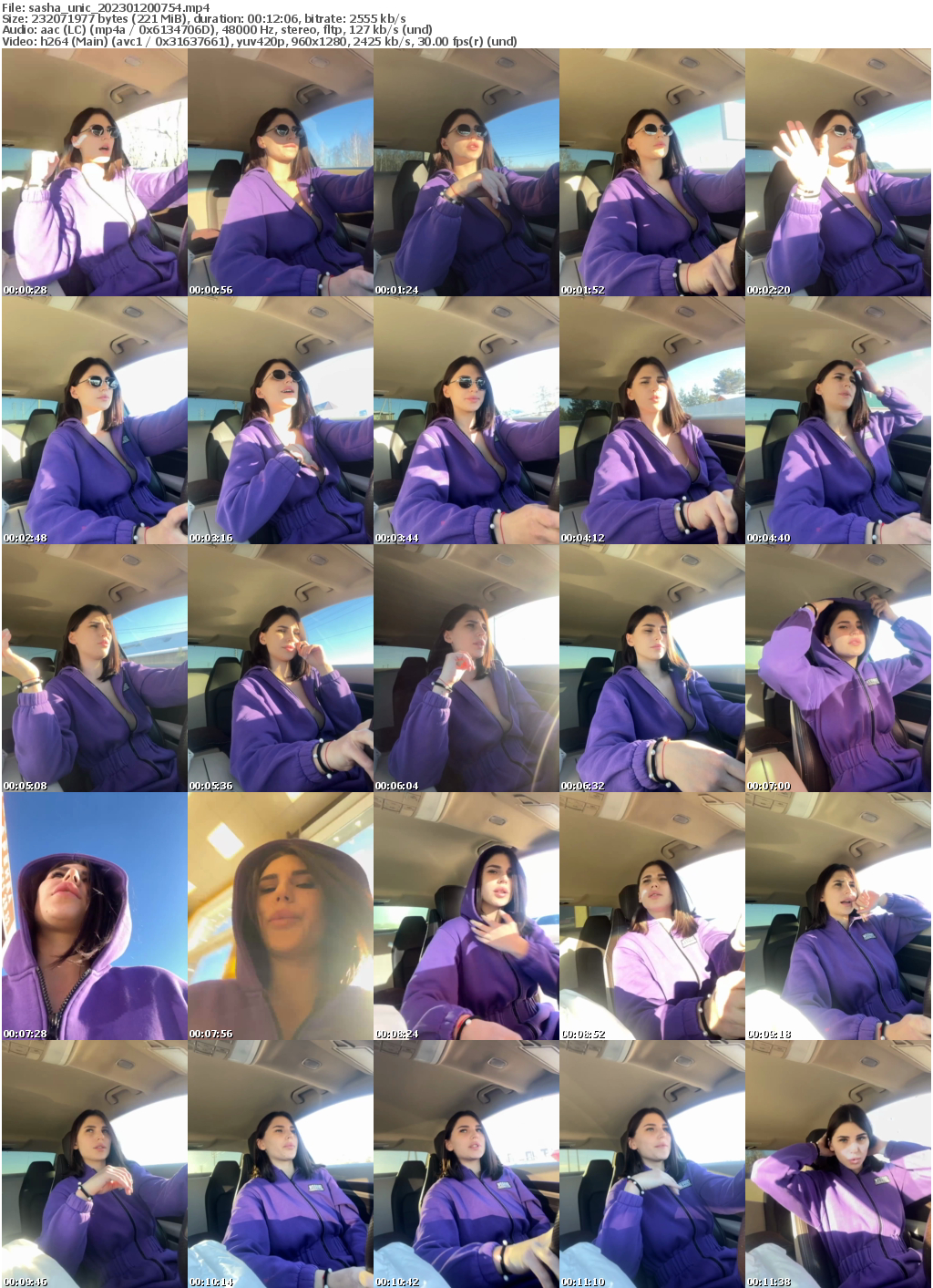 Preview thumb from sasha_unic on 2023-01-20 @ bongacams