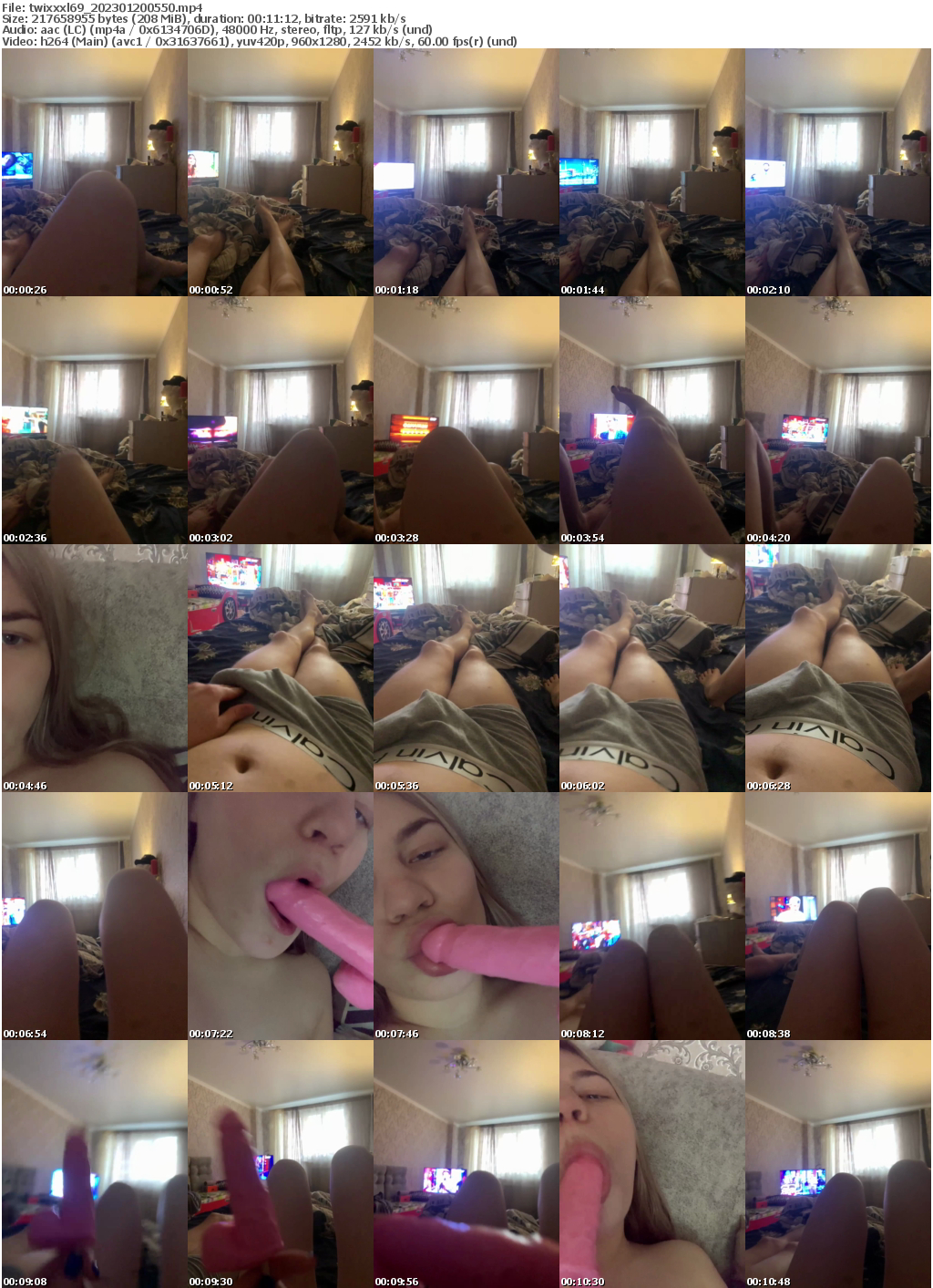 Preview thumb from twixxxl69 on 2023-01-20 @ bongacams