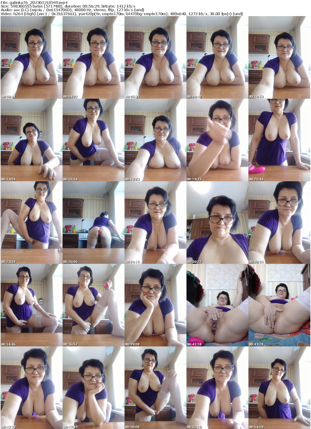 Preview thumb from galinka76 on 2023-01-21 @ bongacams