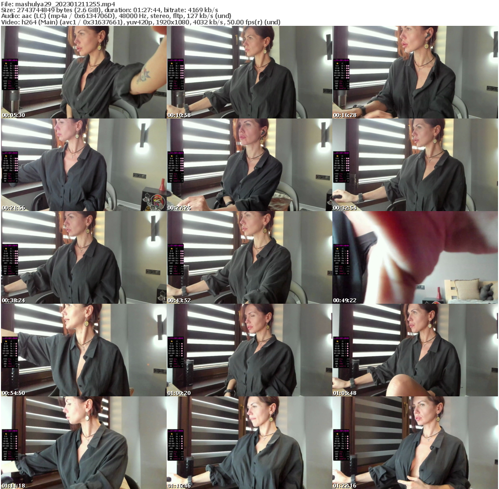 Preview thumb from mashulya29 on 2023-01-21 @ bongacams