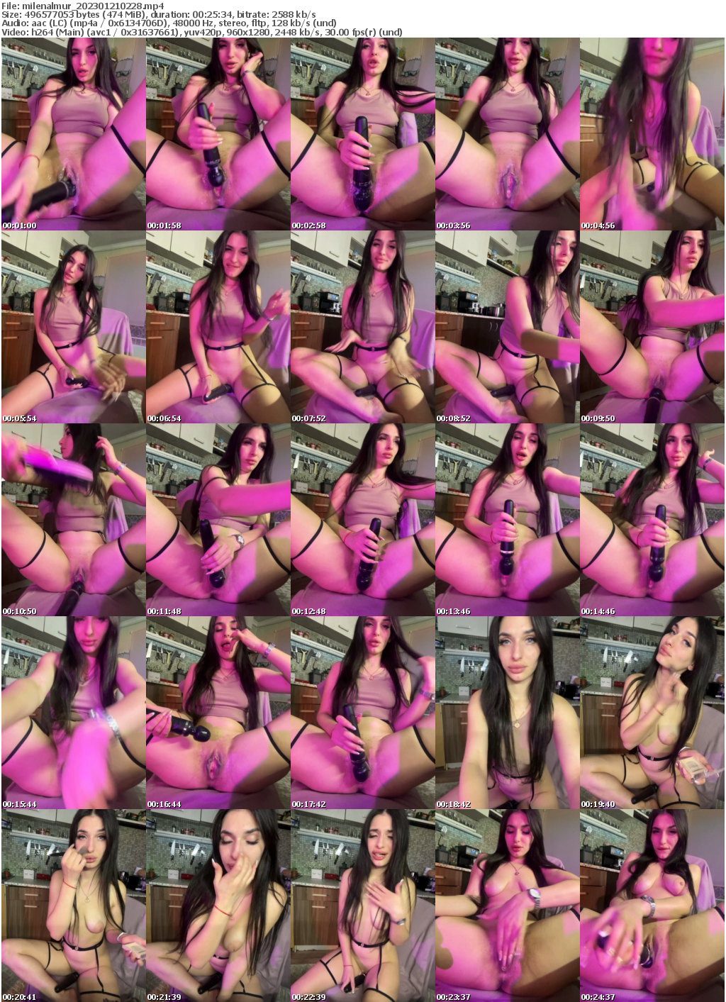 Preview thumb from milenalmur on 2023-01-21 @ bongacams