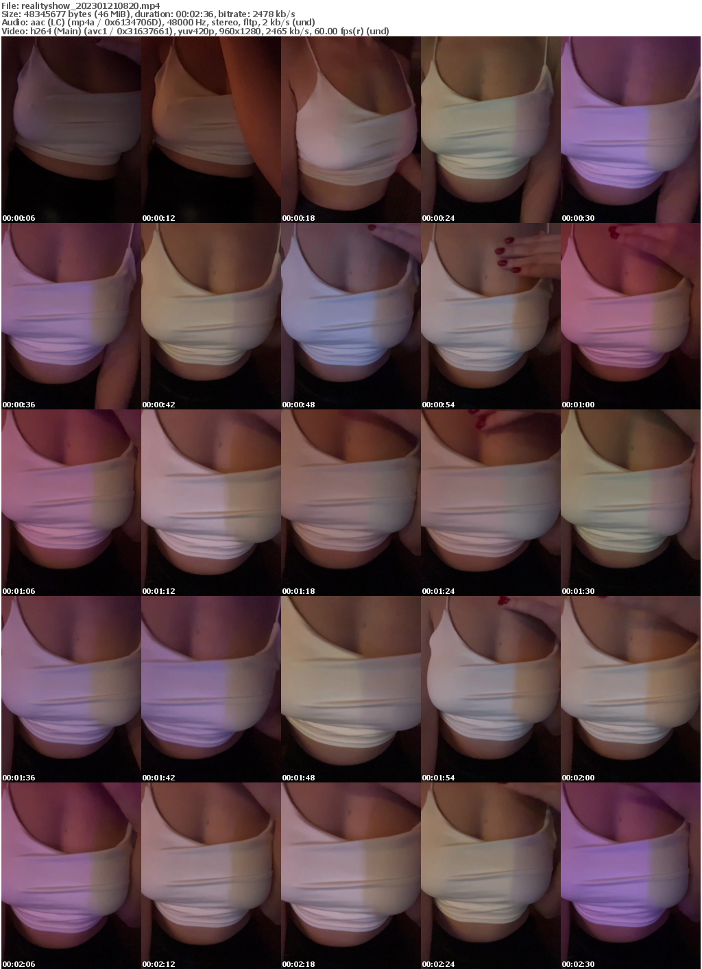 Preview thumb from realityshow on 2023-01-21 @ bongacams