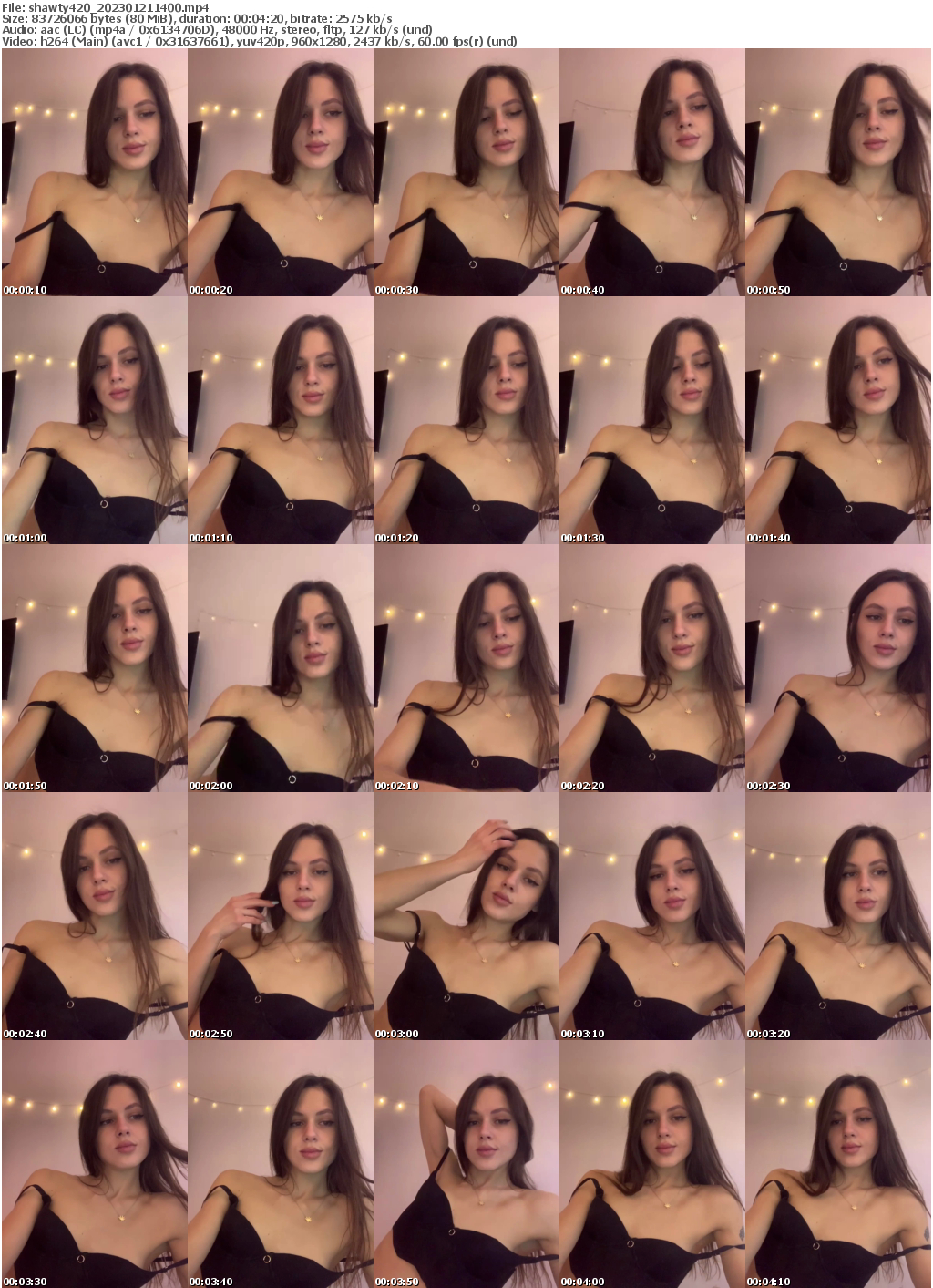 Preview thumb from shawty420 on 2023-01-21 @ bongacams