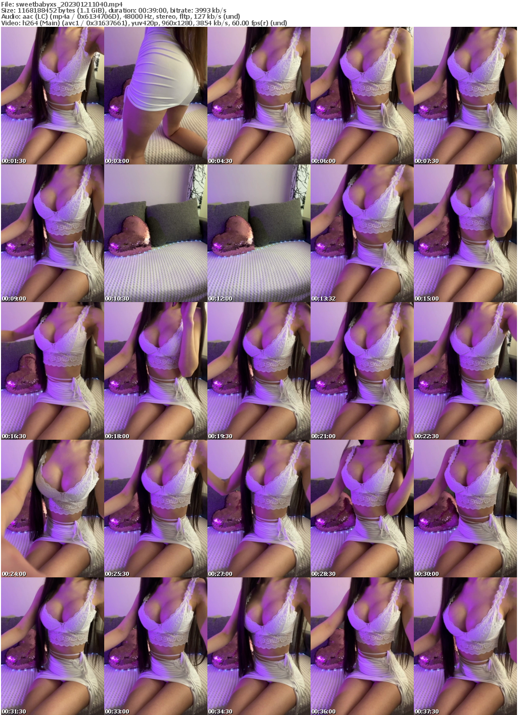 Preview thumb from sweetbabyxs on 2023-01-21 @ bongacams