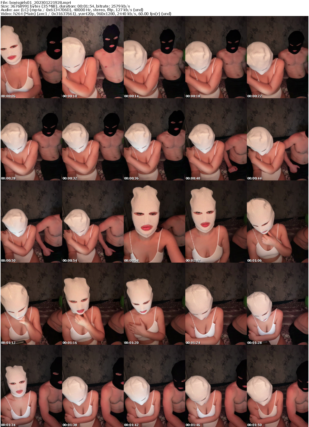 Preview thumb from boyisgirls01 on 2023-01-22 @ bongacams