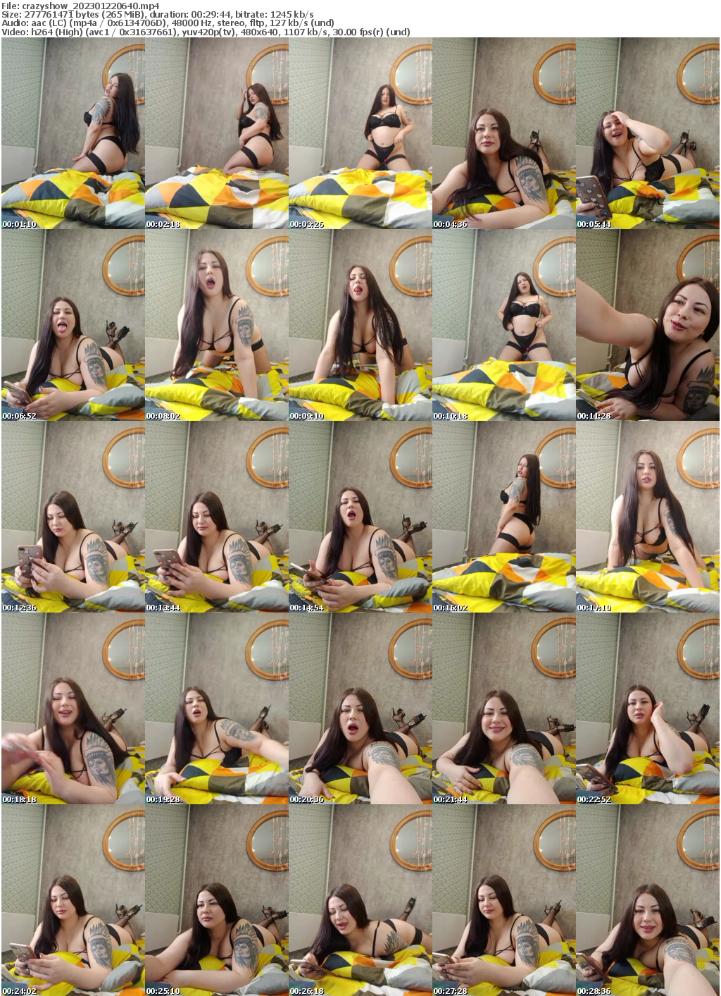 Preview thumb from crazyshow on 2023-01-22 @ bongacams