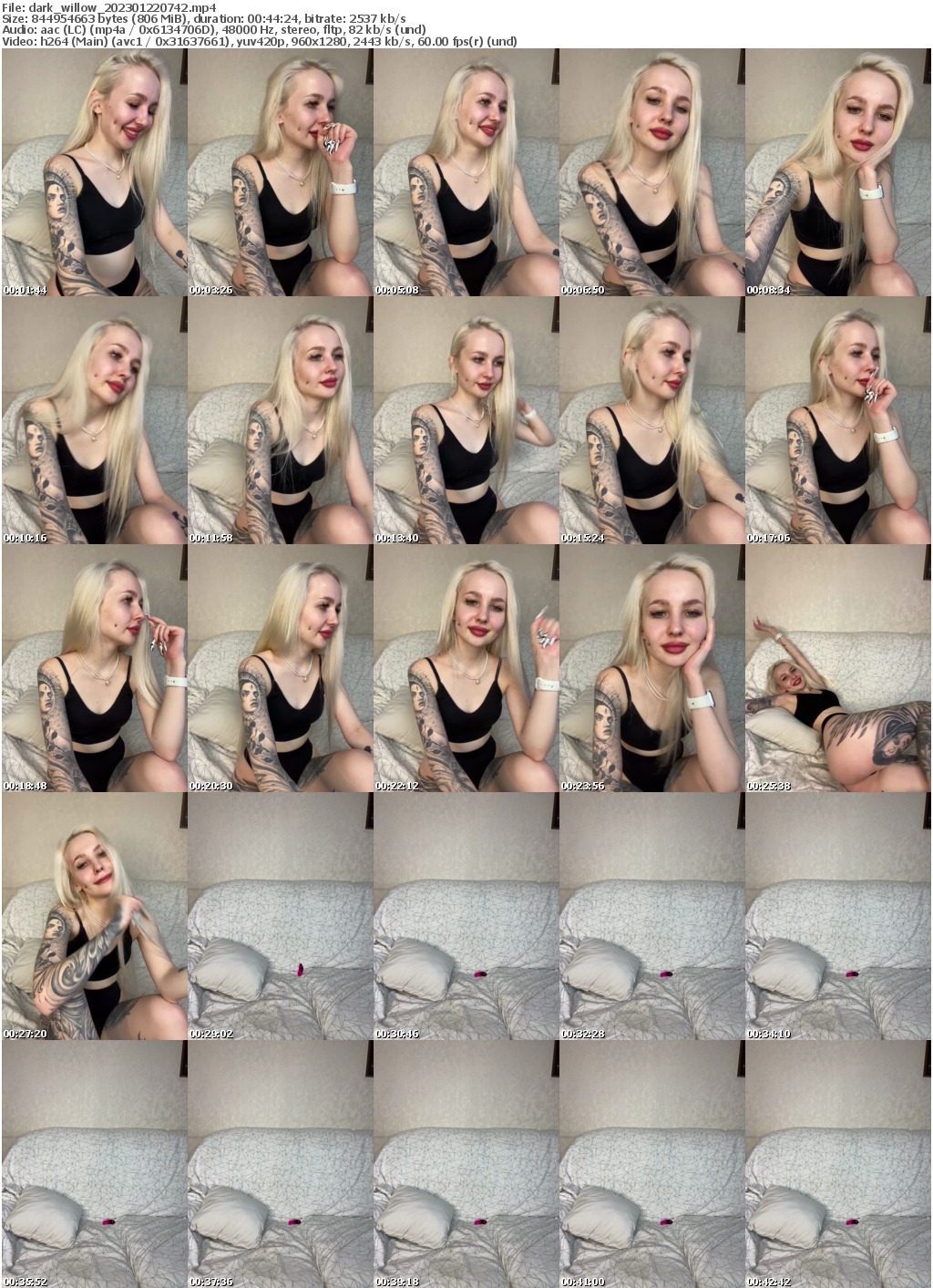 Preview thumb from dark_willow on 2023-01-22 @ bongacams