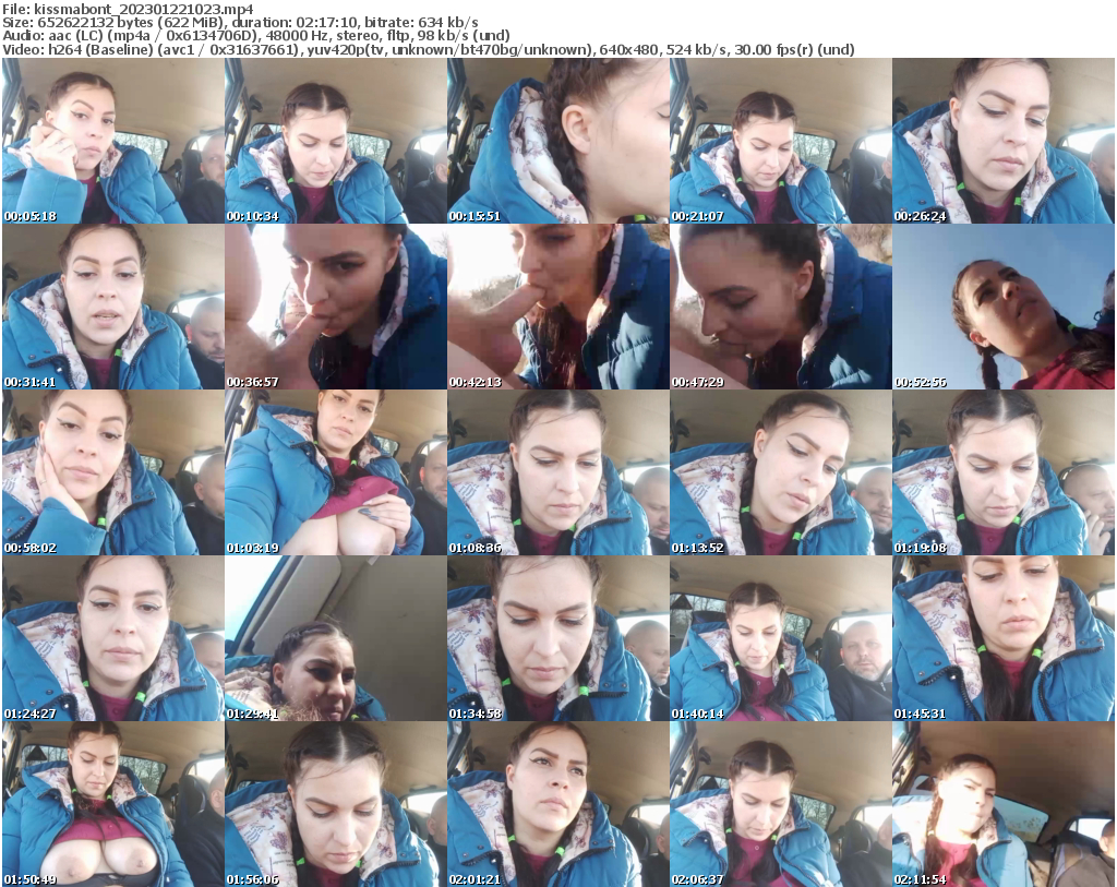 Preview thumb from kissmabont on 2023-01-22 @ bongacams