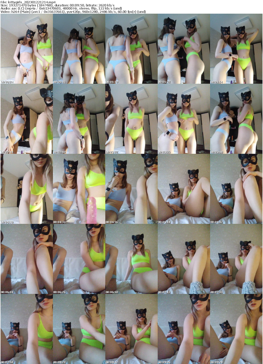 Preview thumb from kittygirls on 2023-01-22 @ bongacams