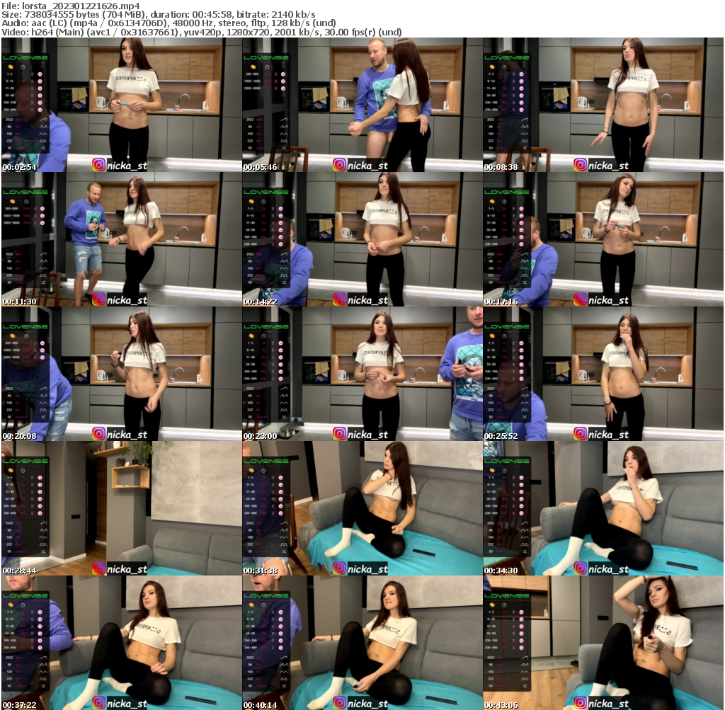 Preview thumb from lorsta on 2023-01-22 @ bongacams