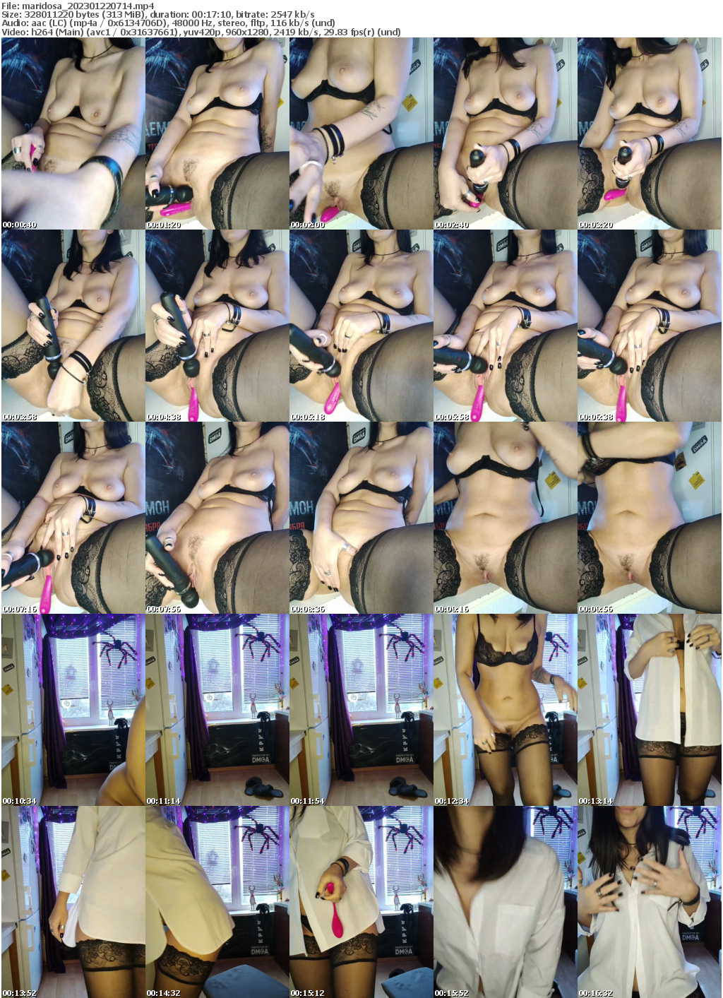 Preview thumb from maridosa on 2023-01-22 @ bongacams