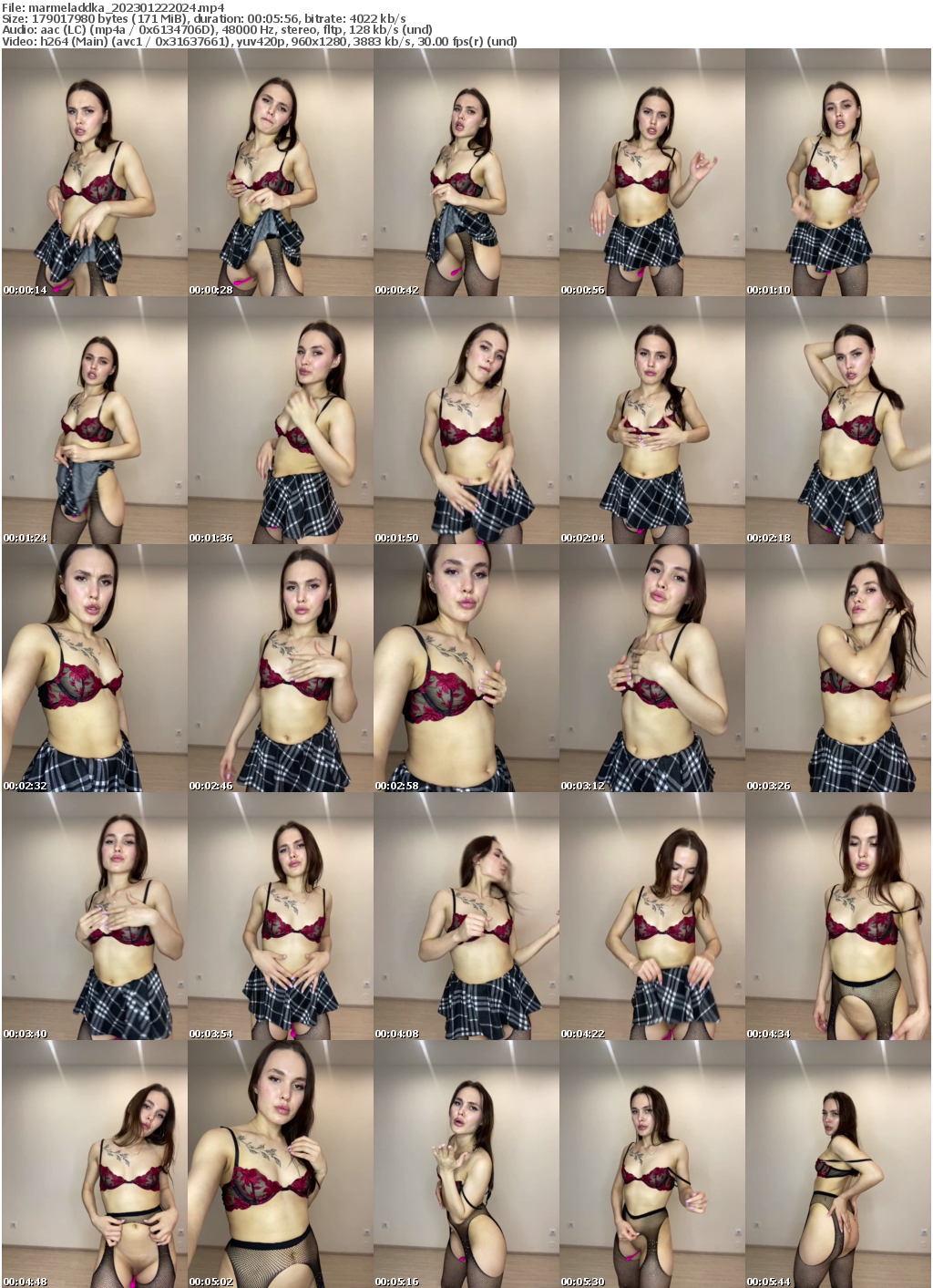 Preview thumb from marmeladdka on 2023-01-22 @ bongacams