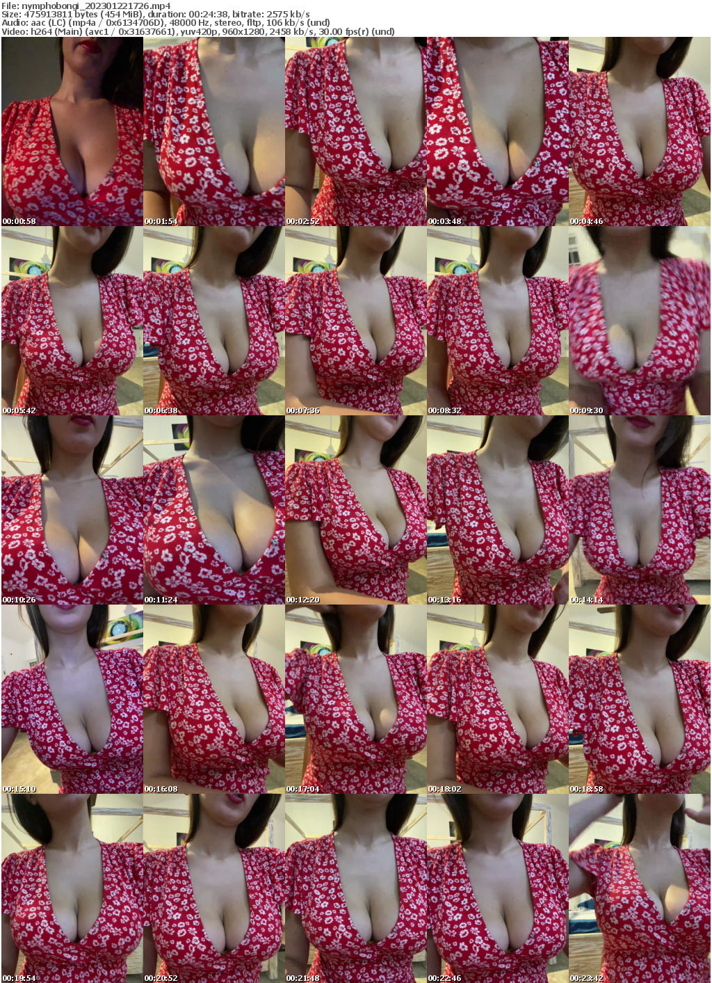 Preview thumb from nymphobongi on 2023-01-22 @ bongacams