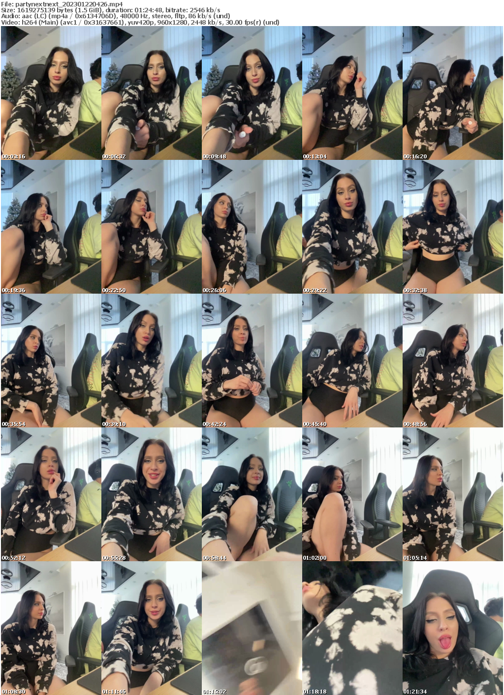 Preview thumb from partynextnext on 2023-01-22 @ bongacams