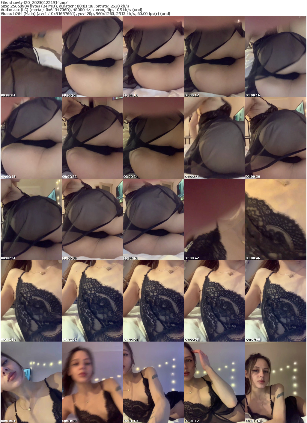 Preview thumb from shawty420 on 2023-01-22 @ bongacams