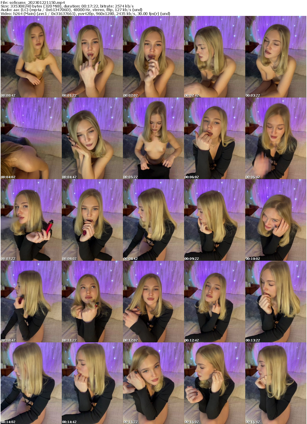 Preview thumb from soficums on 2023-01-22 @ bongacams