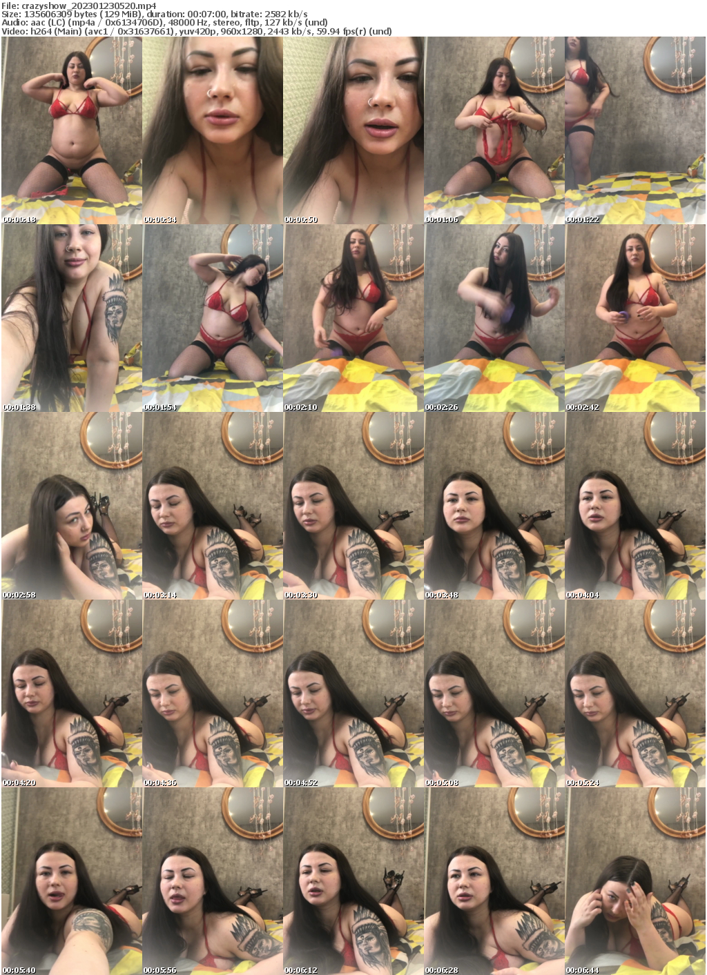 Preview thumb from crazyshow on 2023-01-23 @ bongacams