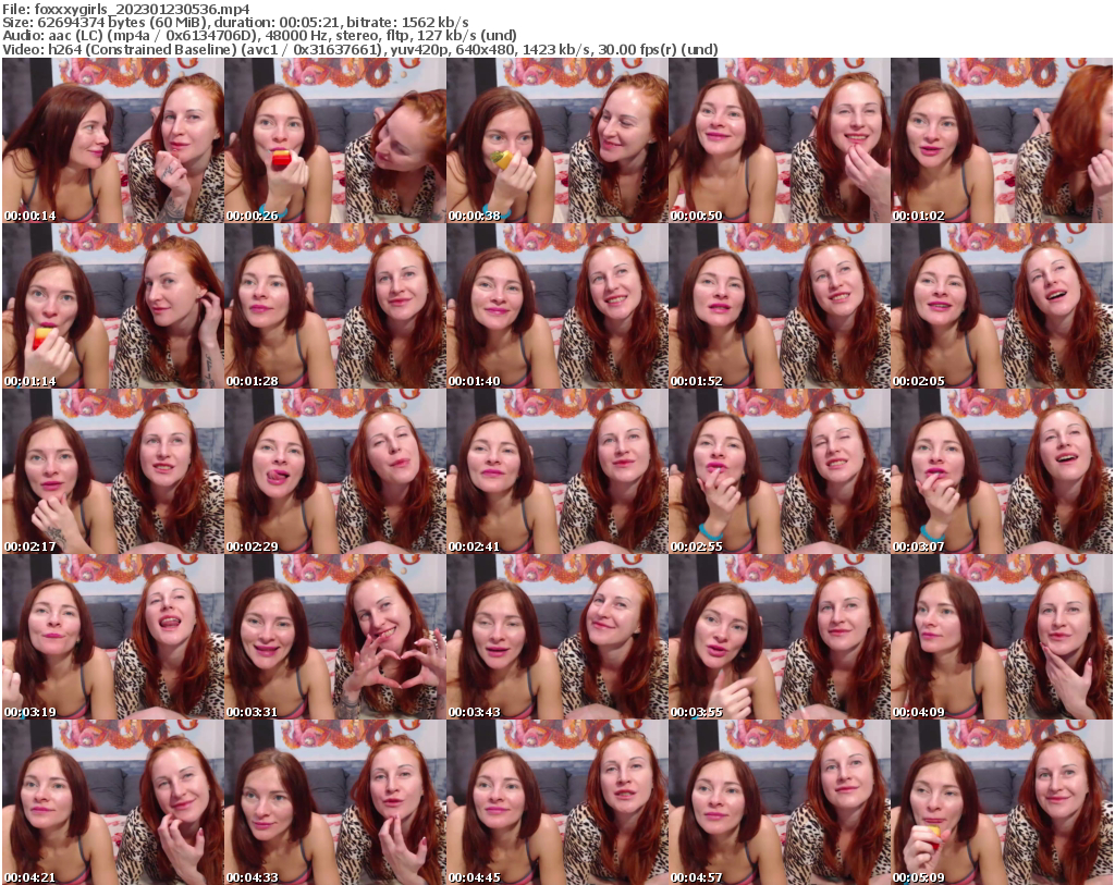 Preview thumb from foxxxygirls on 2023-01-23 @ bongacams