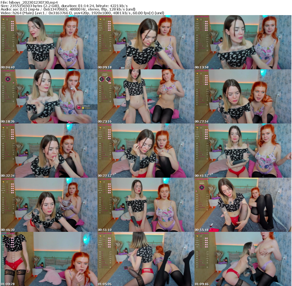 Preview thumb from hiboys on 2023-01-23 @ bongacams