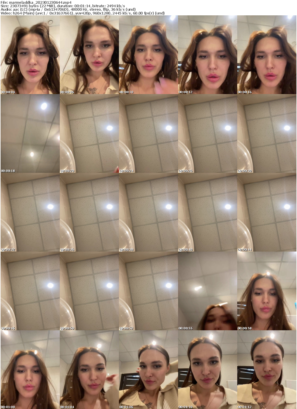 Preview thumb from marmeladdka on 2023-01-23 @ bongacams