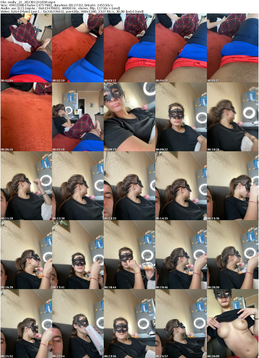 Preview thumb from molly_22 on 2023-01-23 @ bongacams