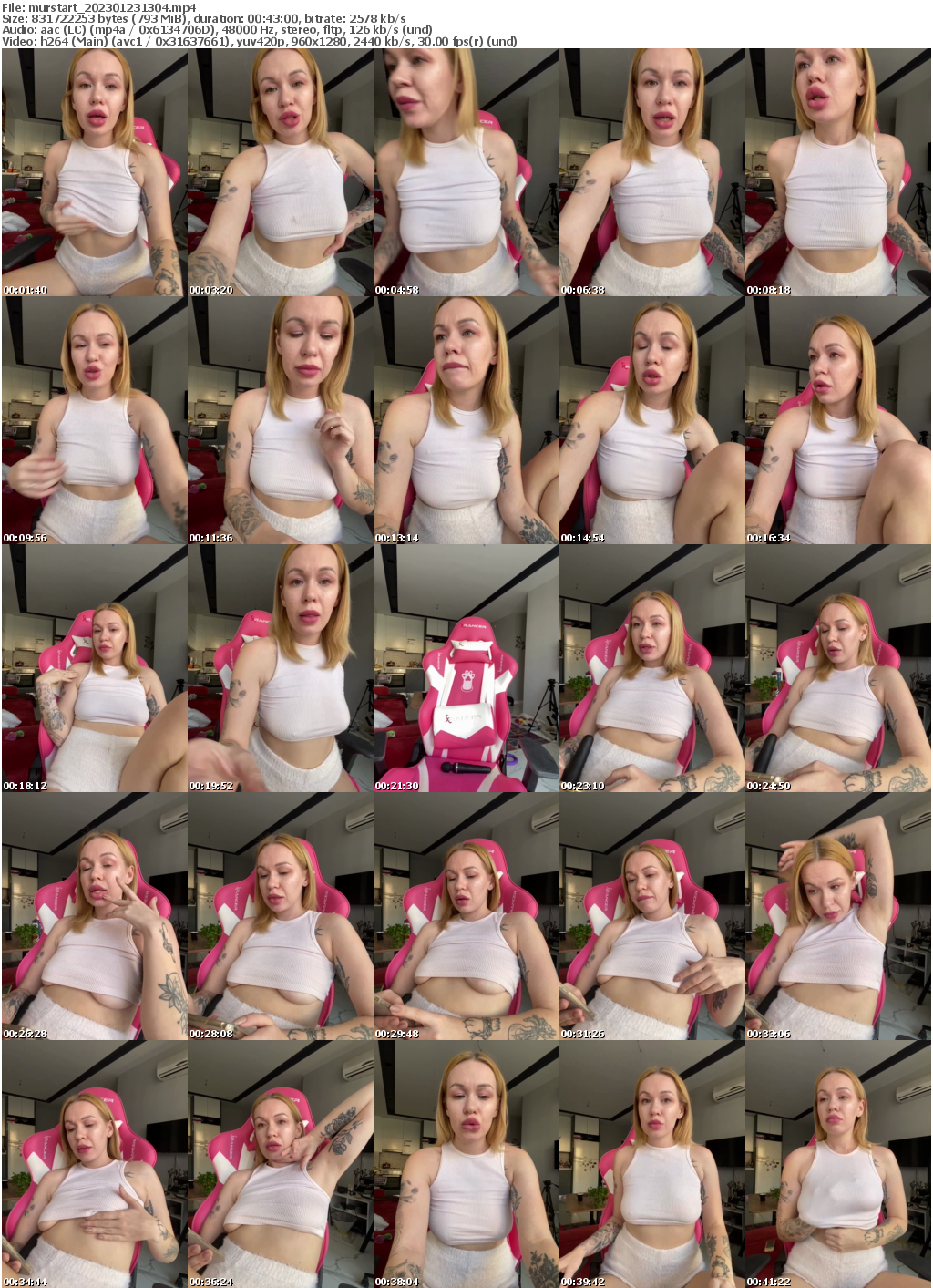 Preview thumb from murstart on 2023-01-23 @ bongacams