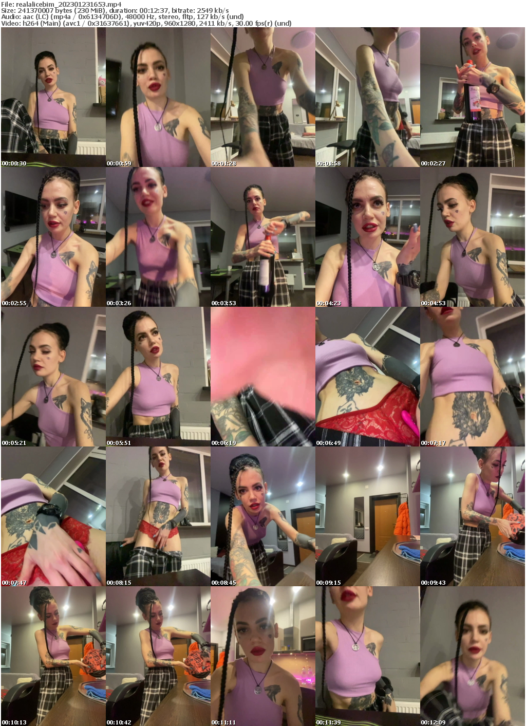 Preview thumb from realalicebim on 2023-01-23 @ bongacams