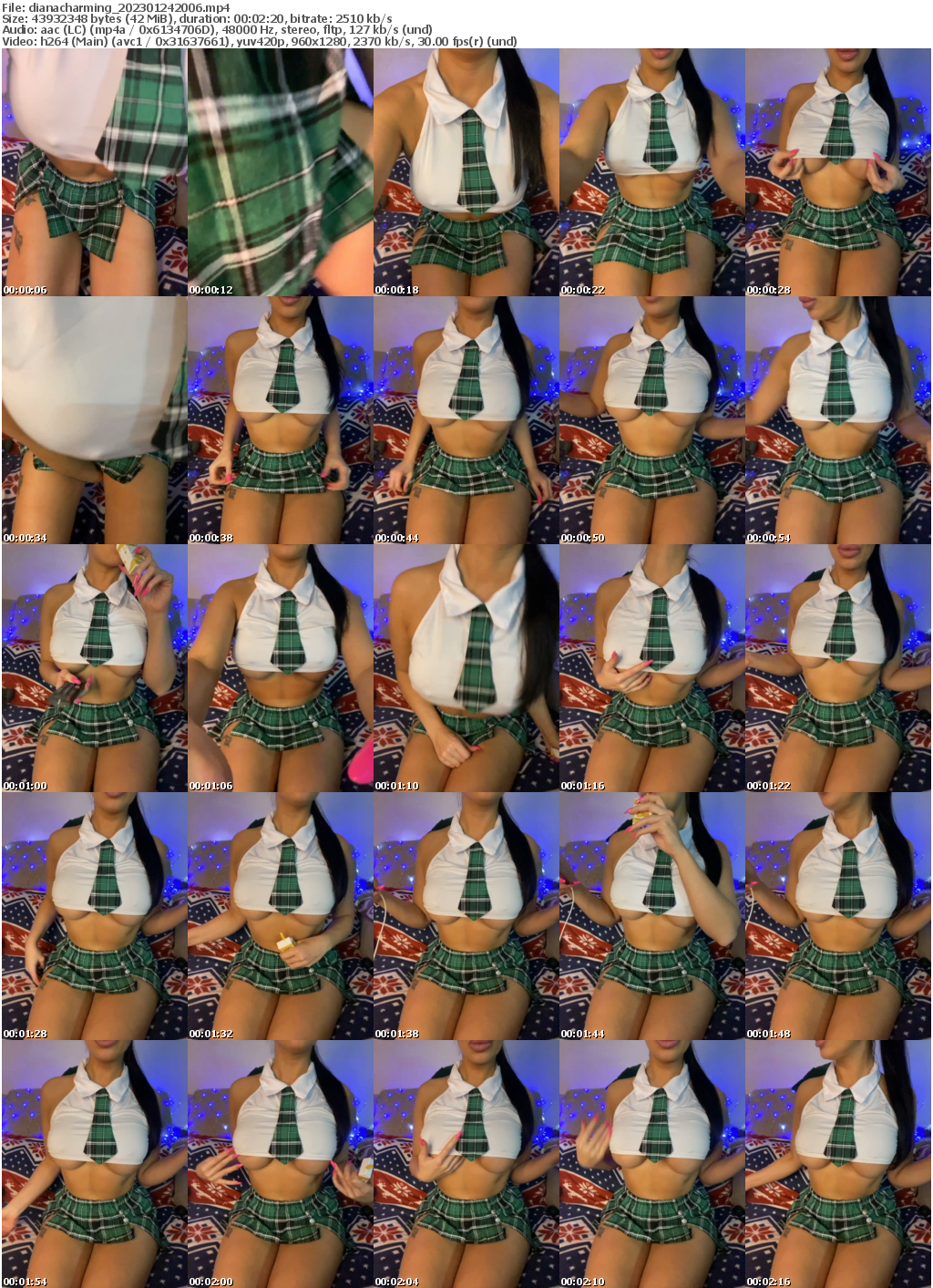 Preview thumb from dianacharming on 2023-01-24 @ bongacams