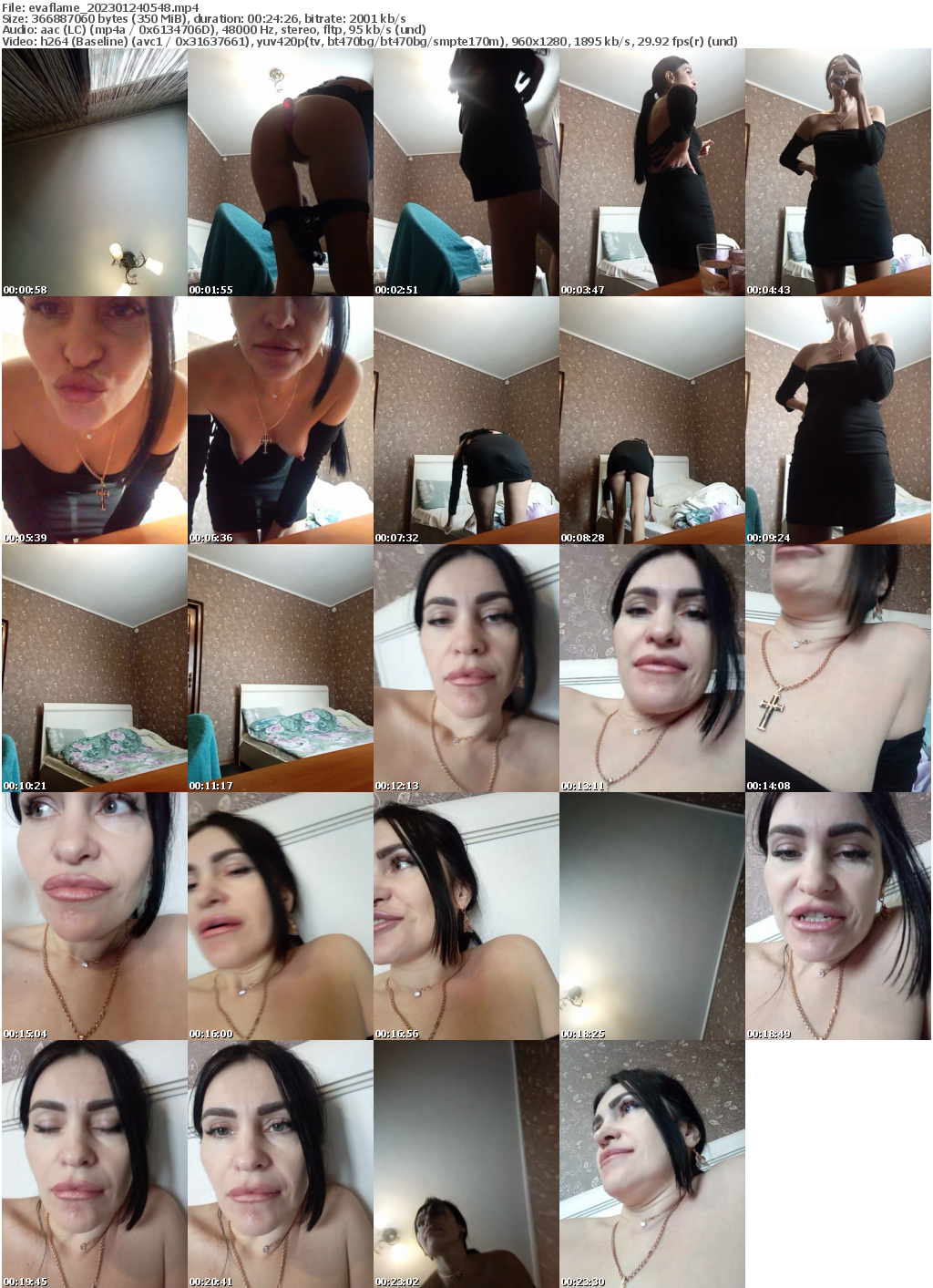 Preview thumb from evaflame on 2023-01-24 @ bongacams